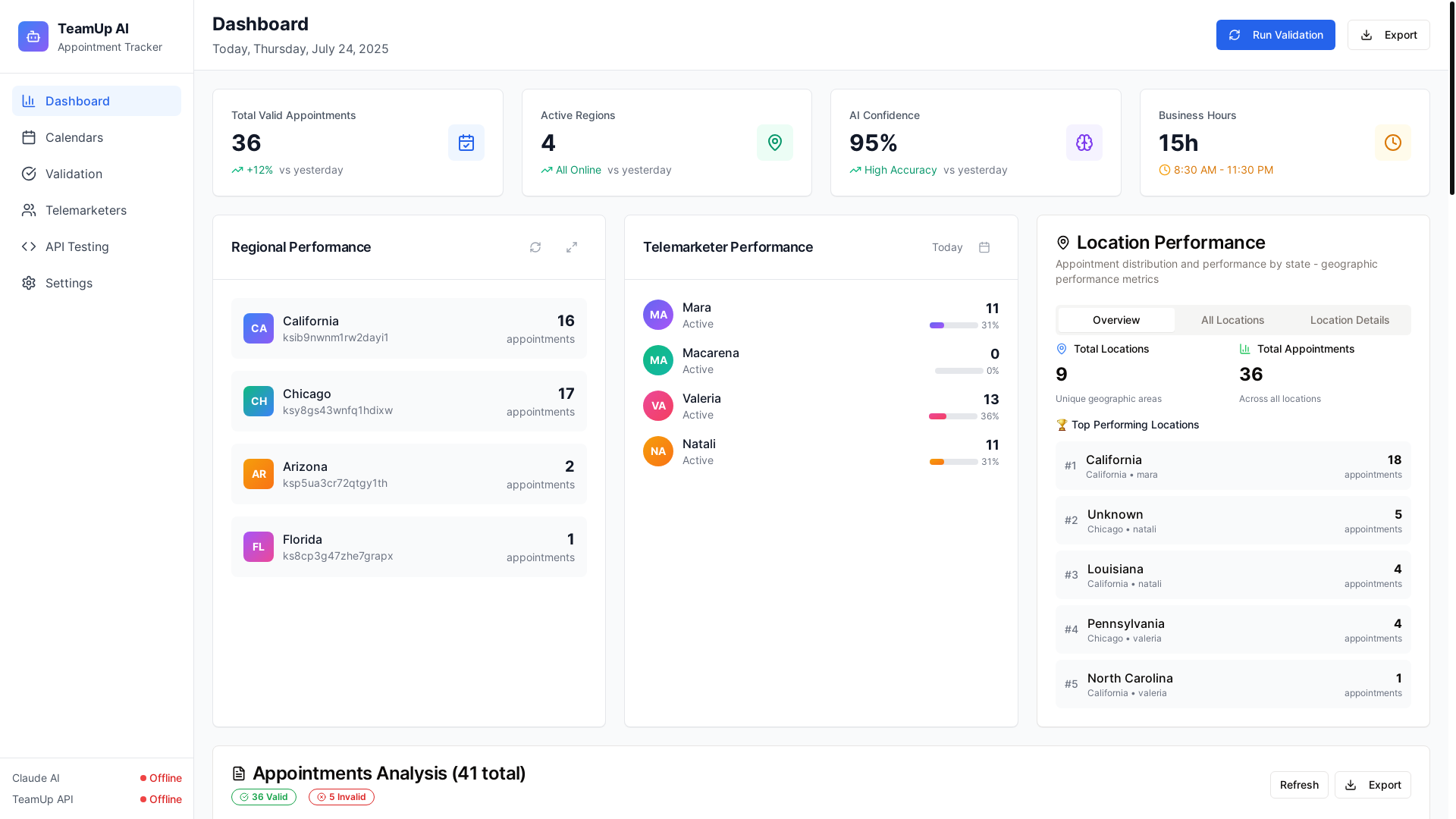 website screenshot of https://realappts.com/