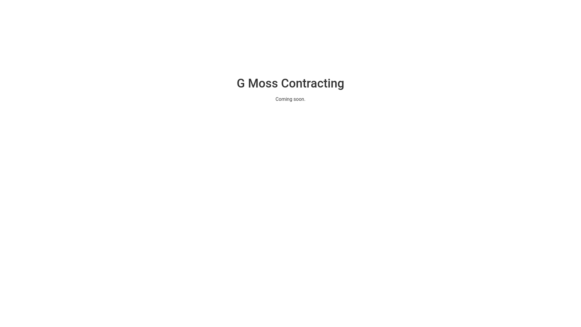 website screenshot of https://gmosscontracting.co.uk/
