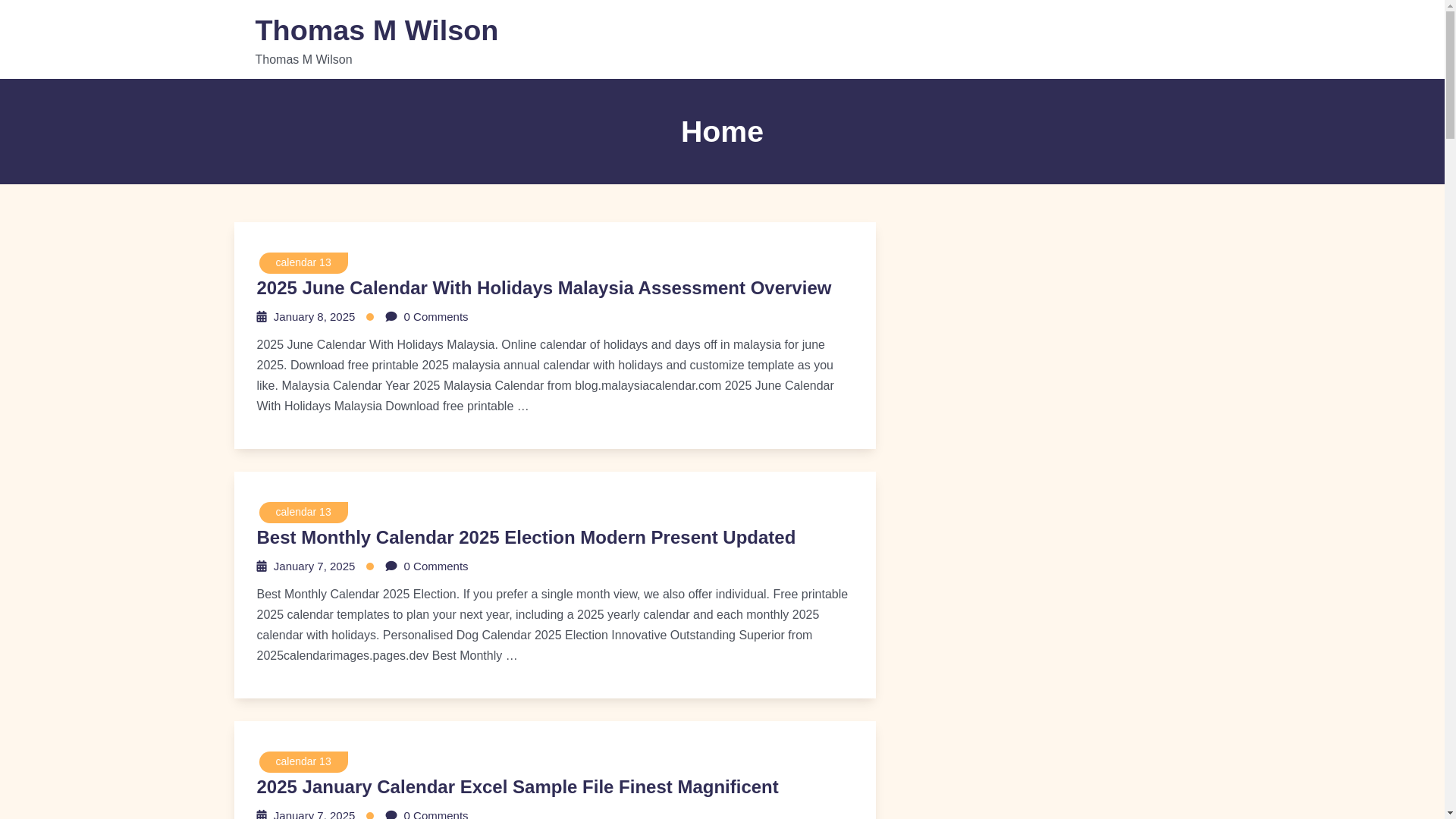 website screenshot of https://thomasmwilsonb.pages.dev/