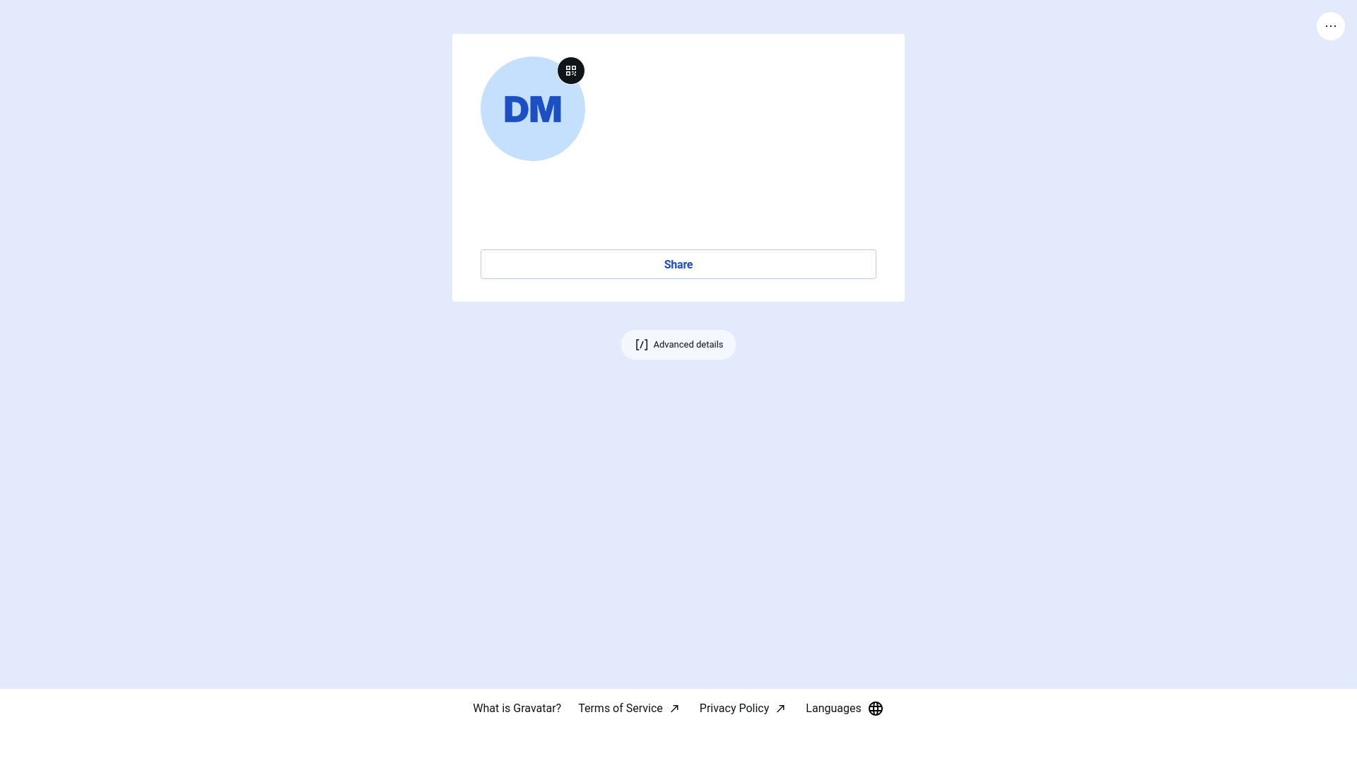 website screenshot of https://davidwaynemack.link/