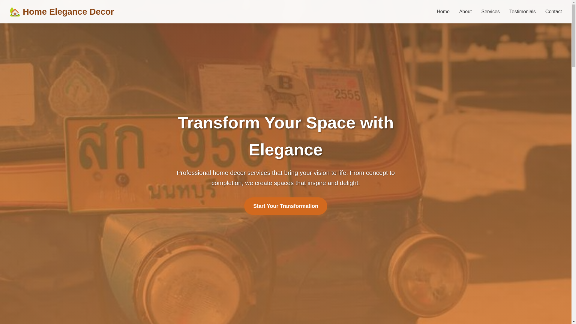 website screenshot of https://homeelegancedecor.cyou/