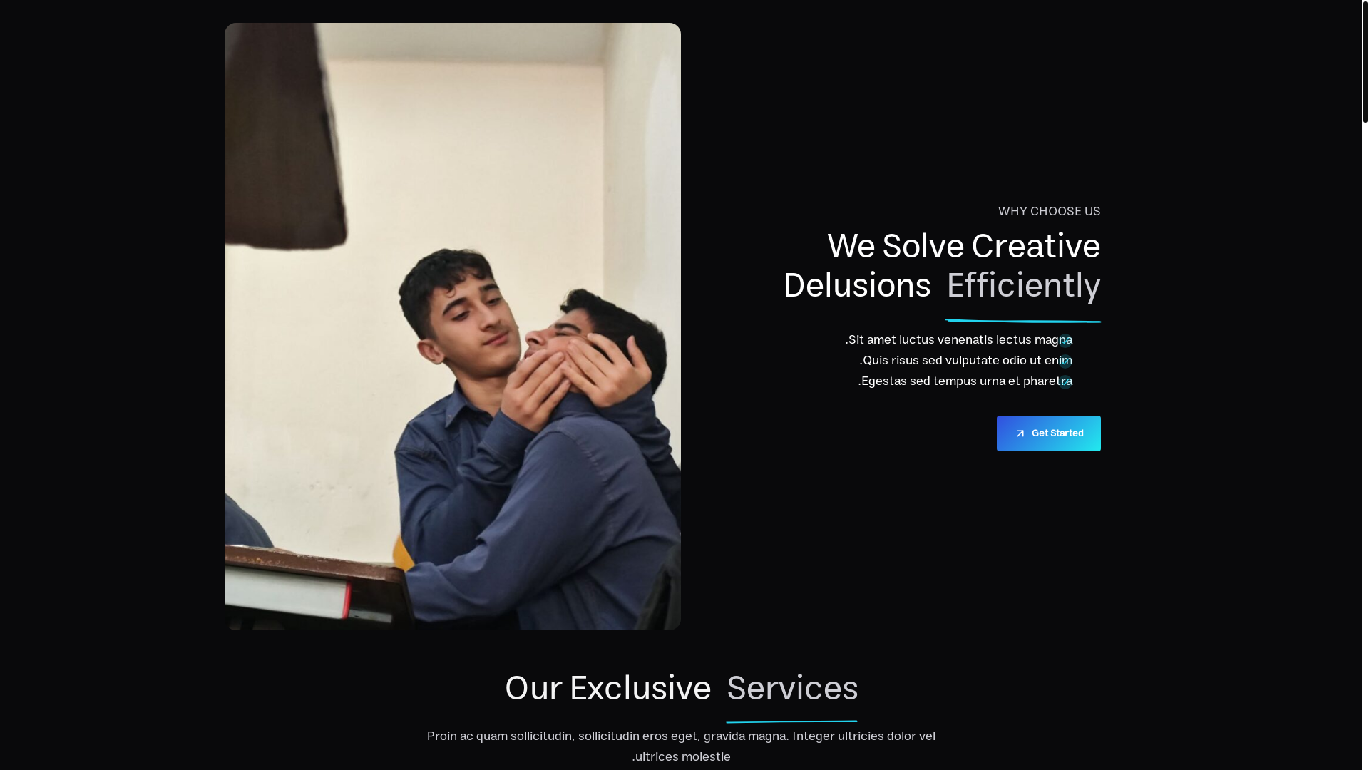 website screenshot of https://parhamehsanifar.me/