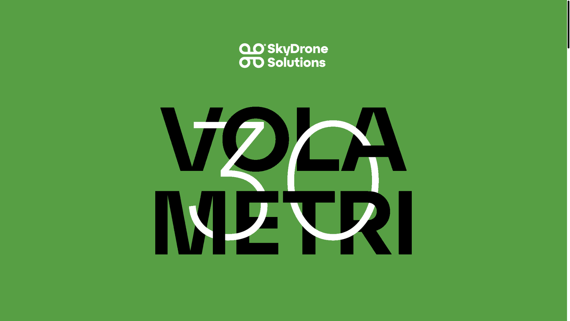 website screenshot of https://vola30metri.eu/
