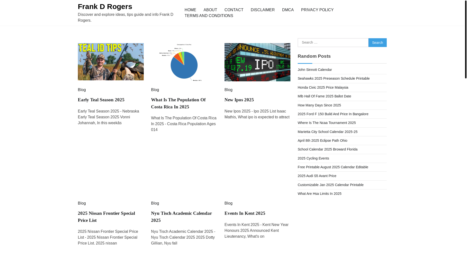 website screenshot of https://frankdrogersm.pages.dev/