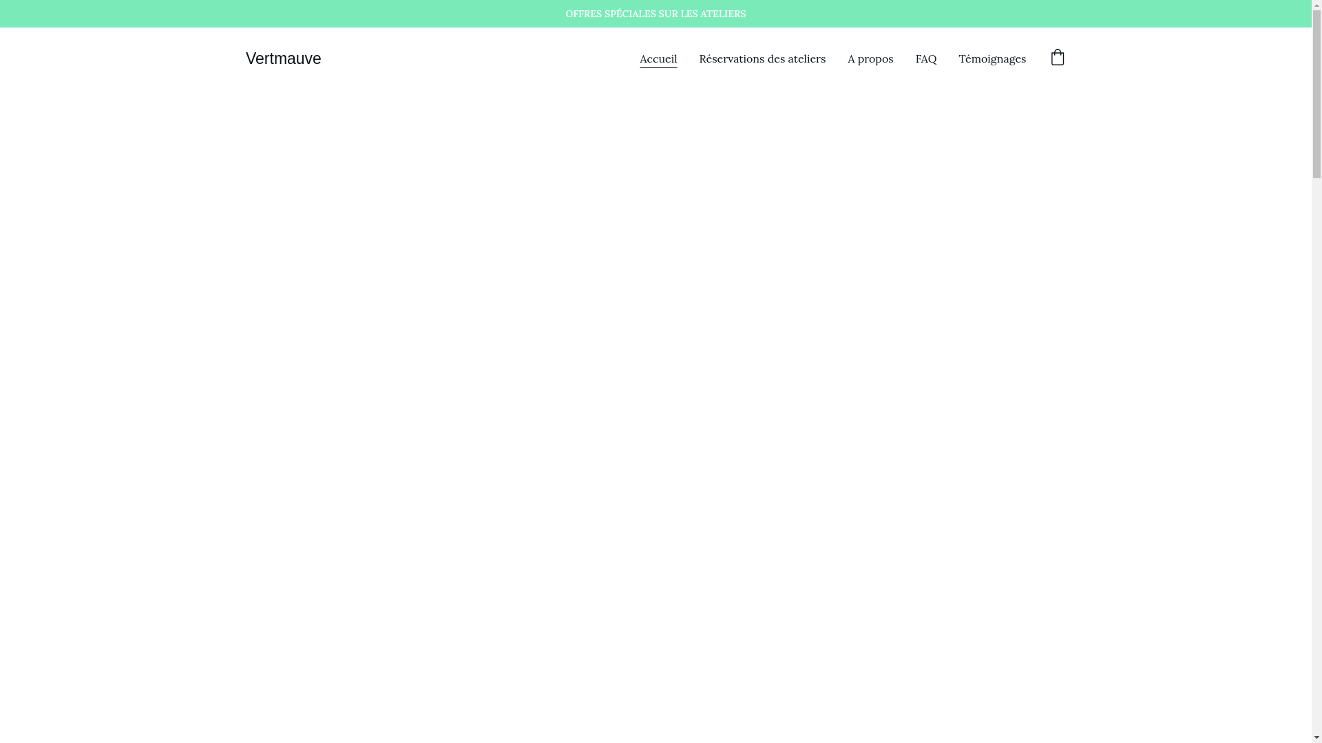 website screenshot of https://vertmauve.fr/