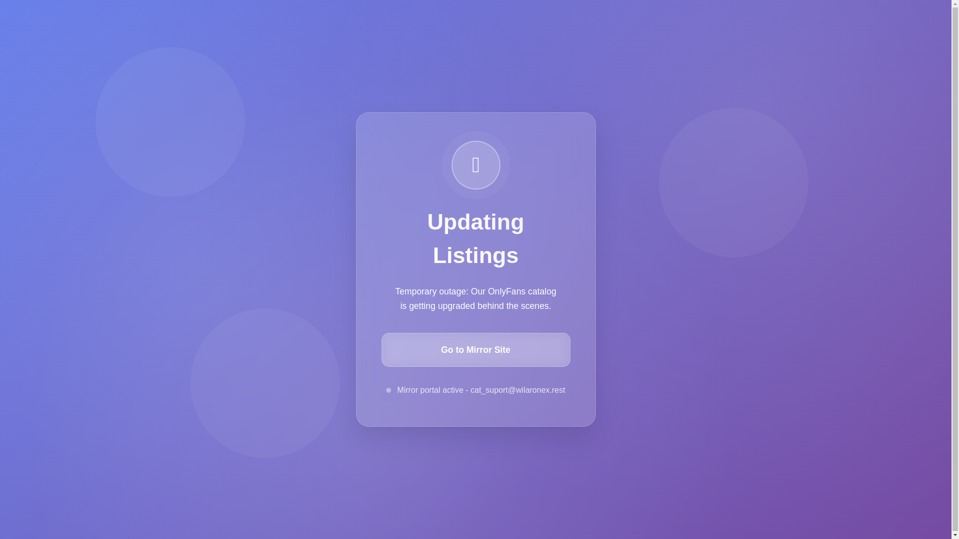 website screenshot of https://wilaronex.rest/