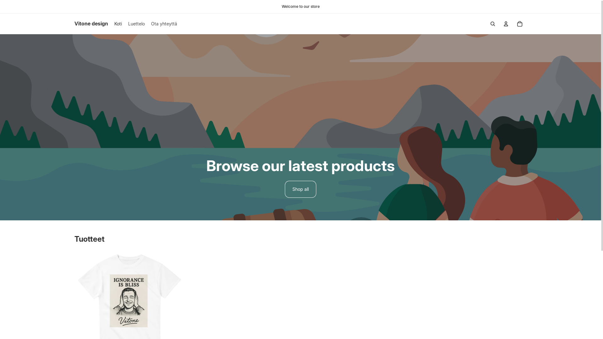 website screenshot of https://vitonedesign.com/