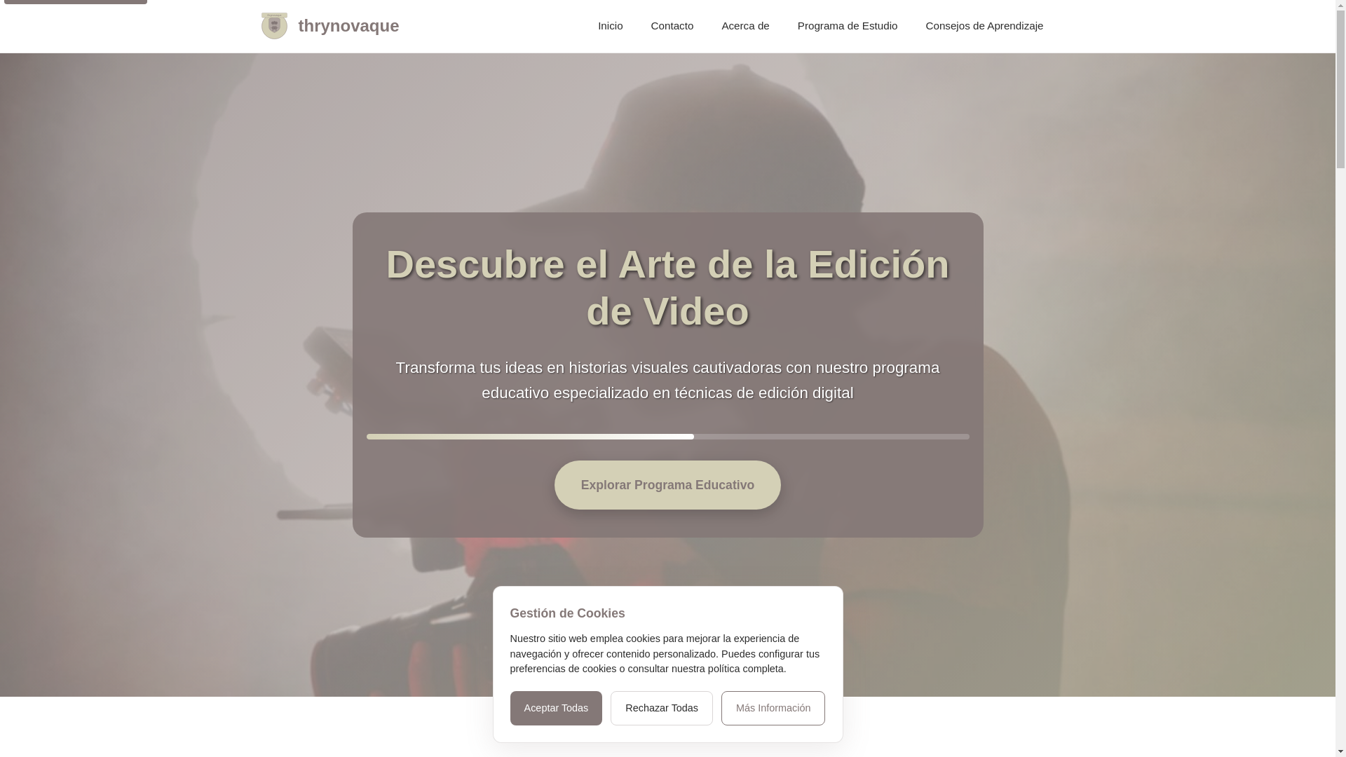 website screenshot of https://thrynovaque.sbs/