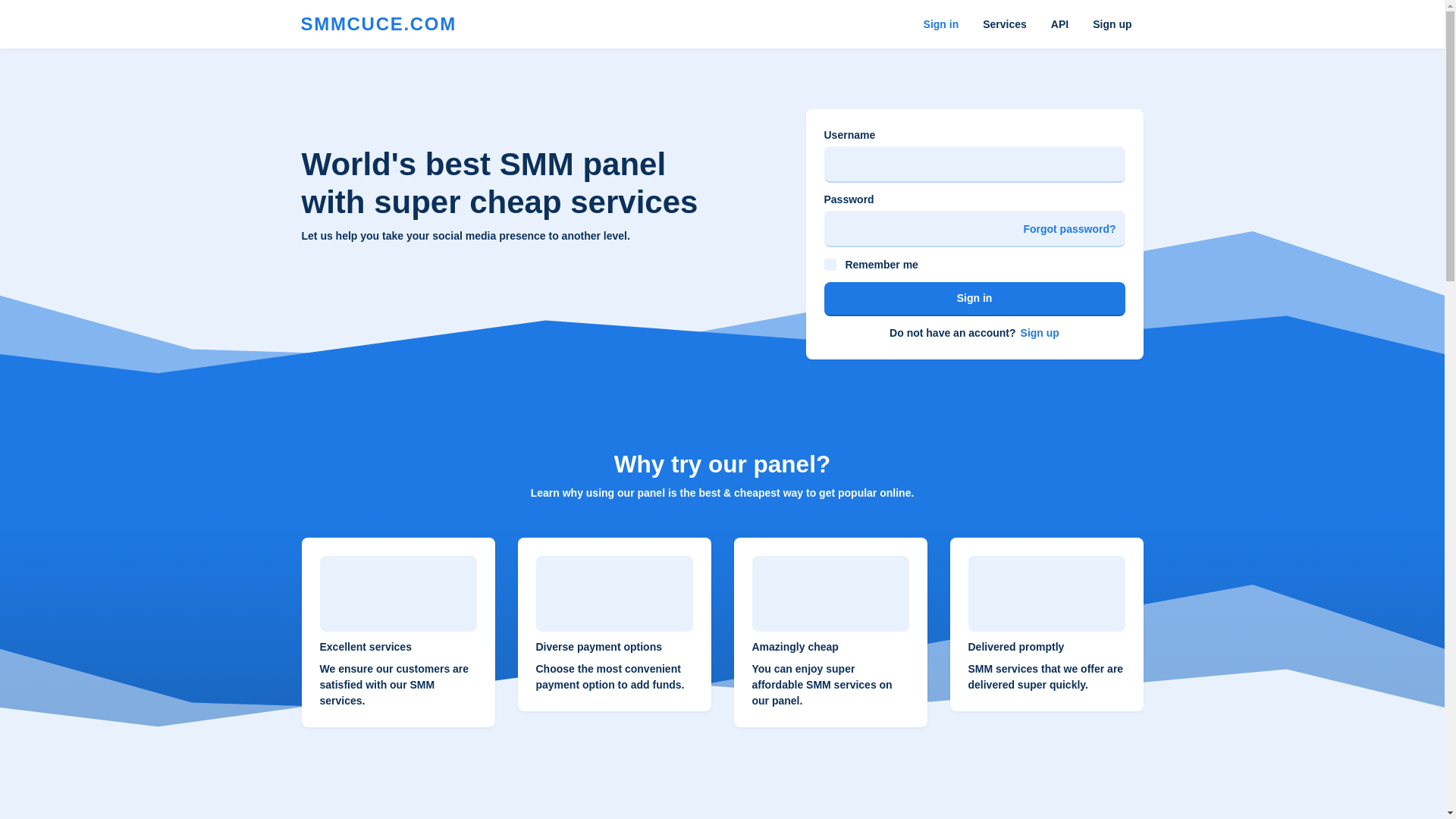 website screenshot of https://smmcuce.com/