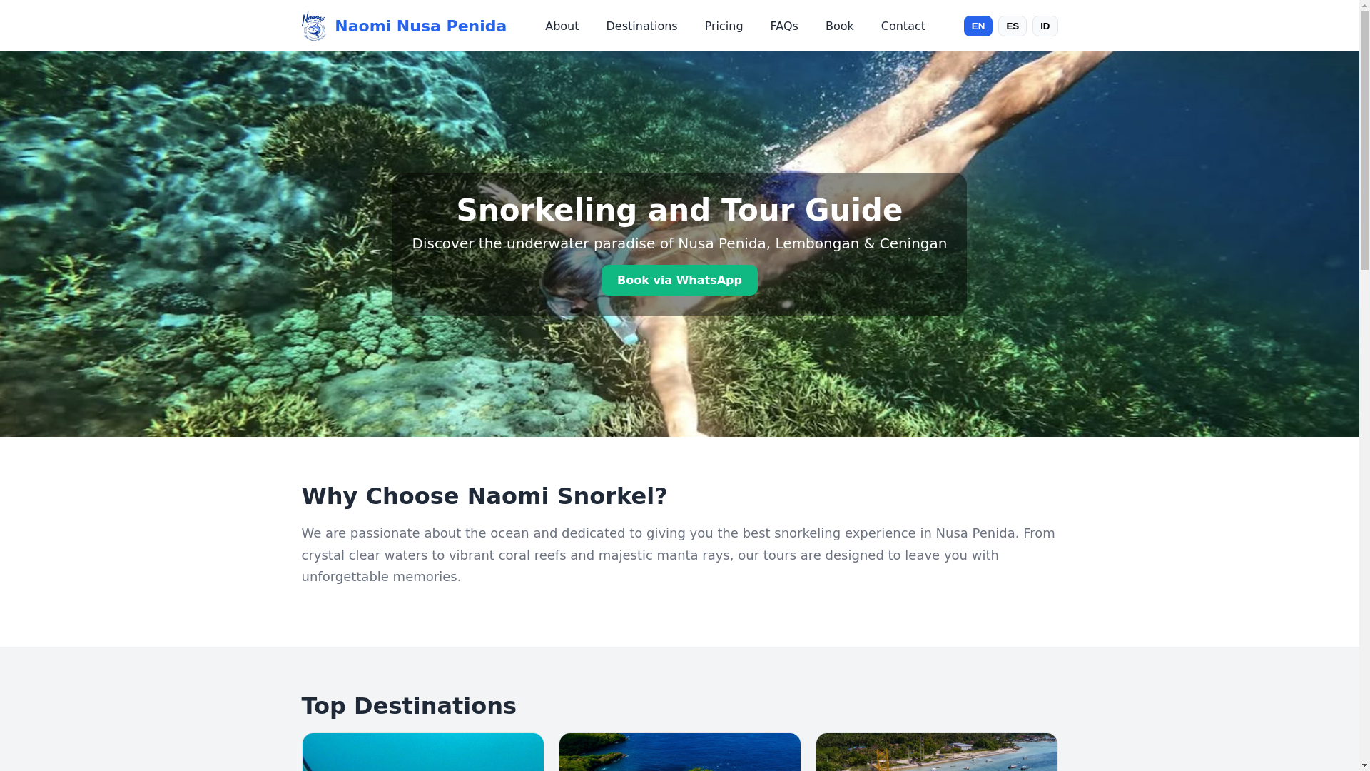 website screenshot of https://naominusapenida.pages.dev/