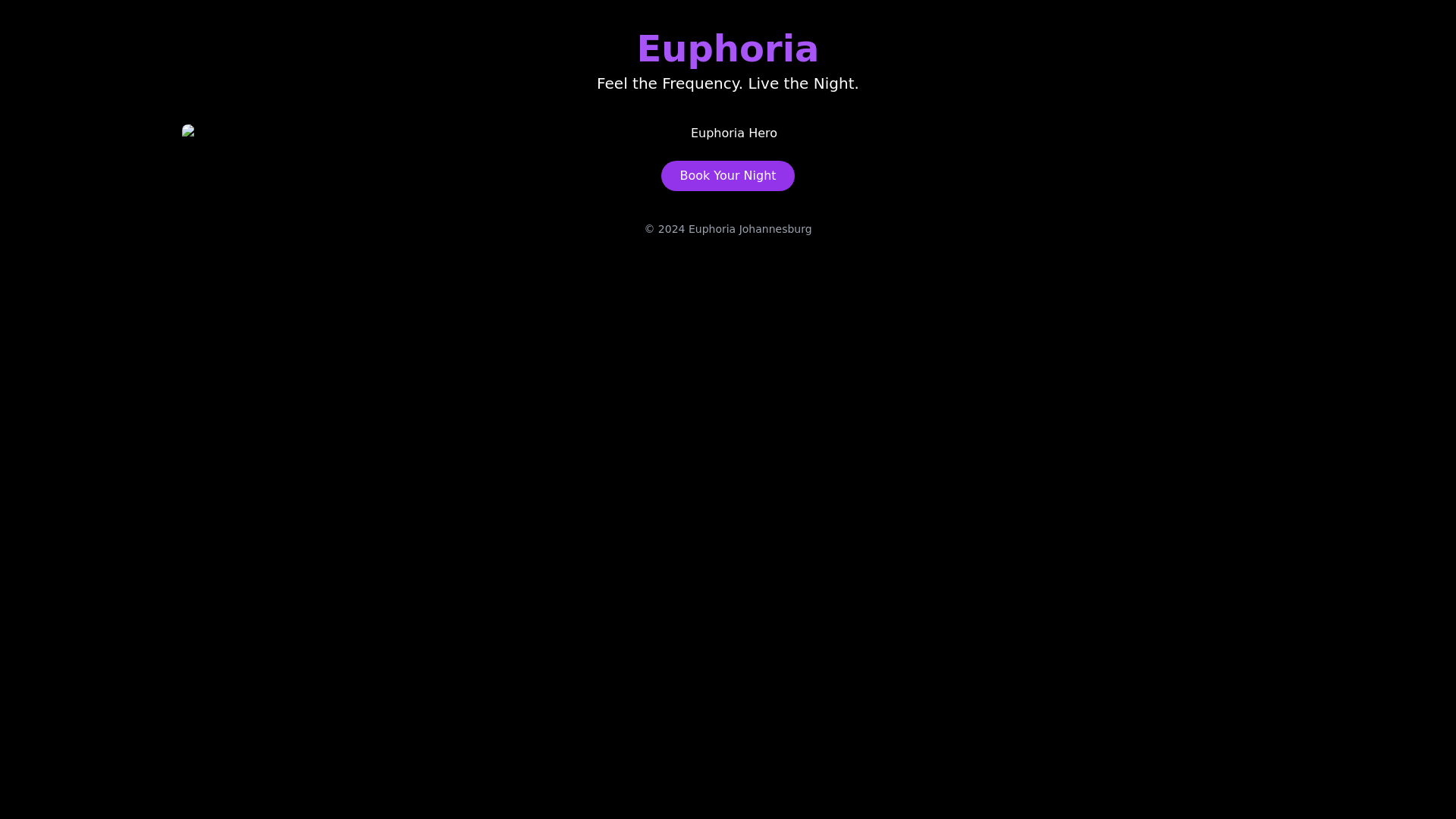 website screenshot of https://euphoriasa.fun/