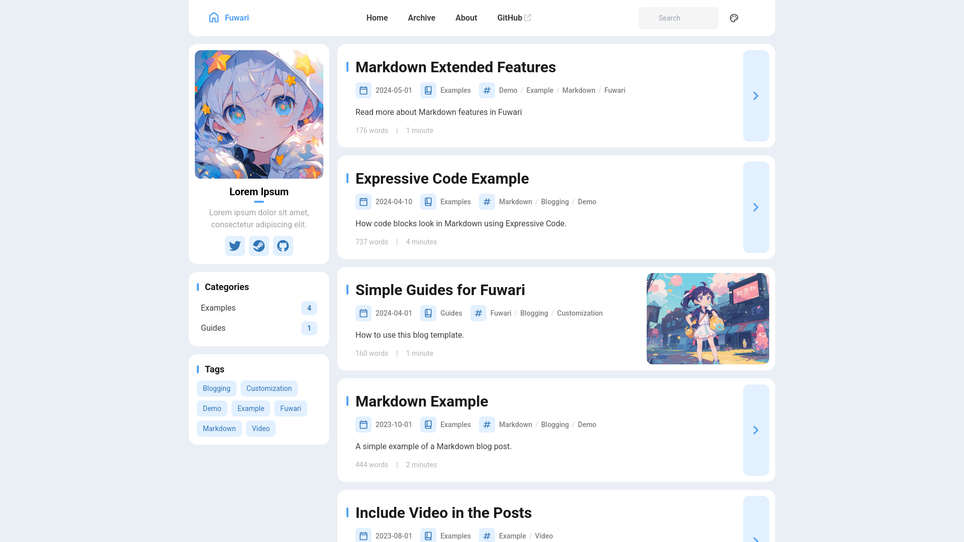 website screenshot of https://isandrel-blog.pages.dev/