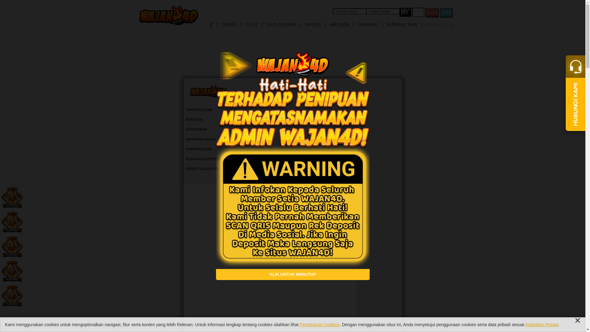 website screenshot of https://untukwjan.info/