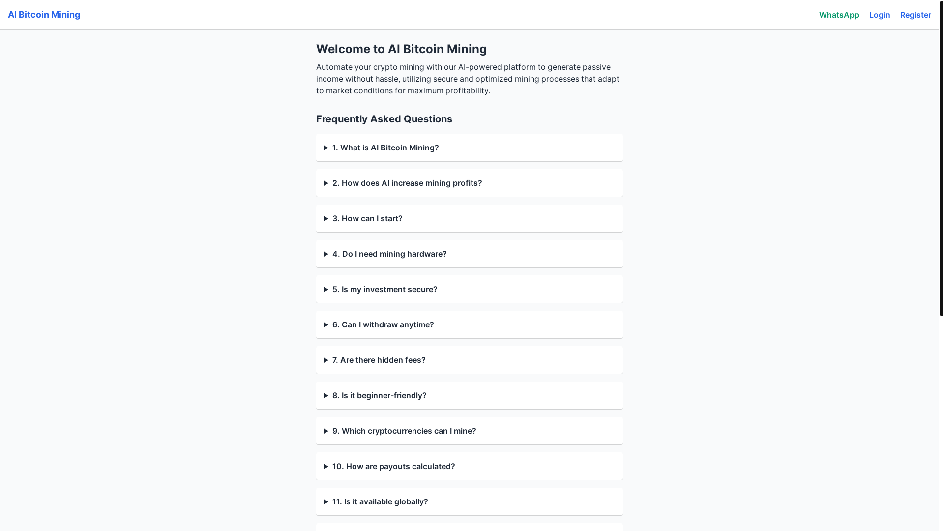 website screenshot of https://litecoinmining.lol/