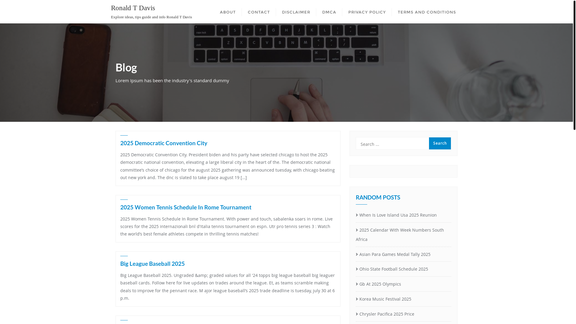 website screenshot of https://ronaldtdaviss.pages.dev/