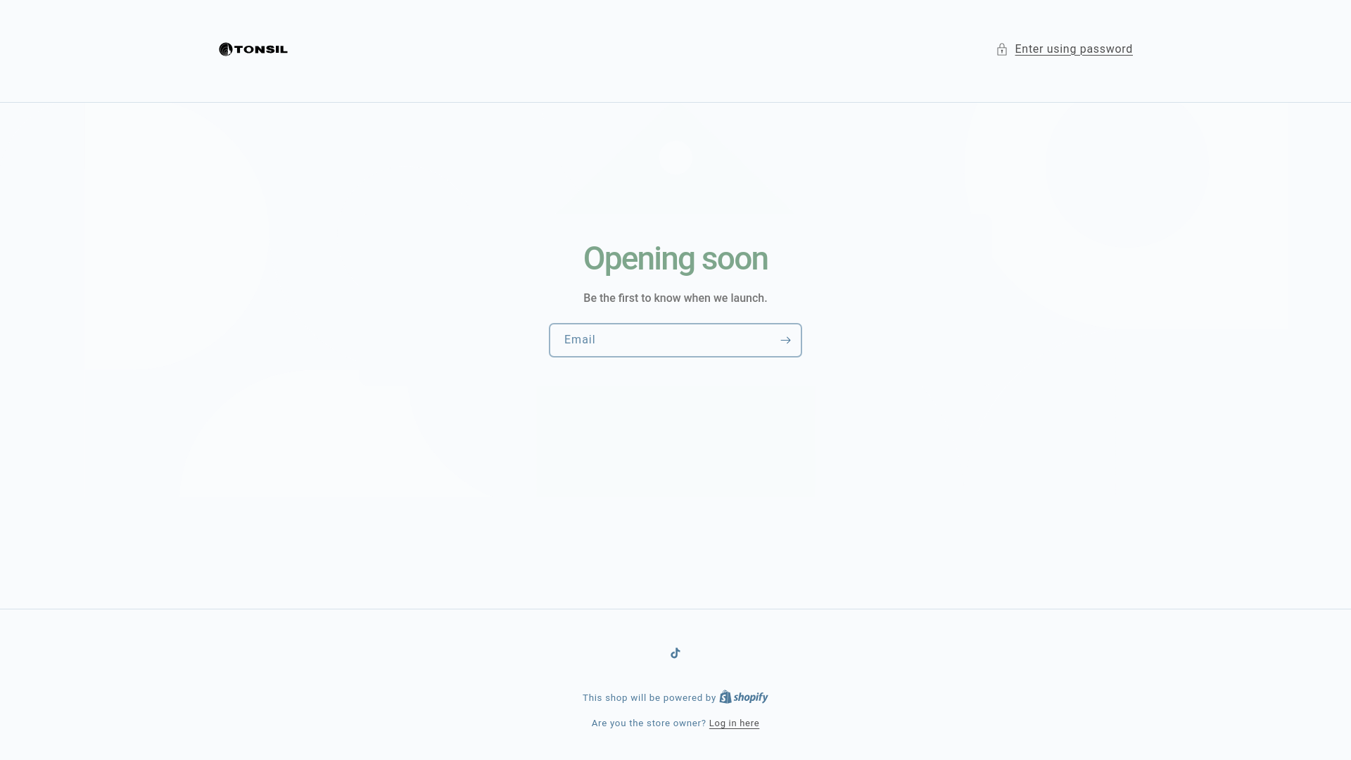 website screenshot of https://tonsileyemask.shop/