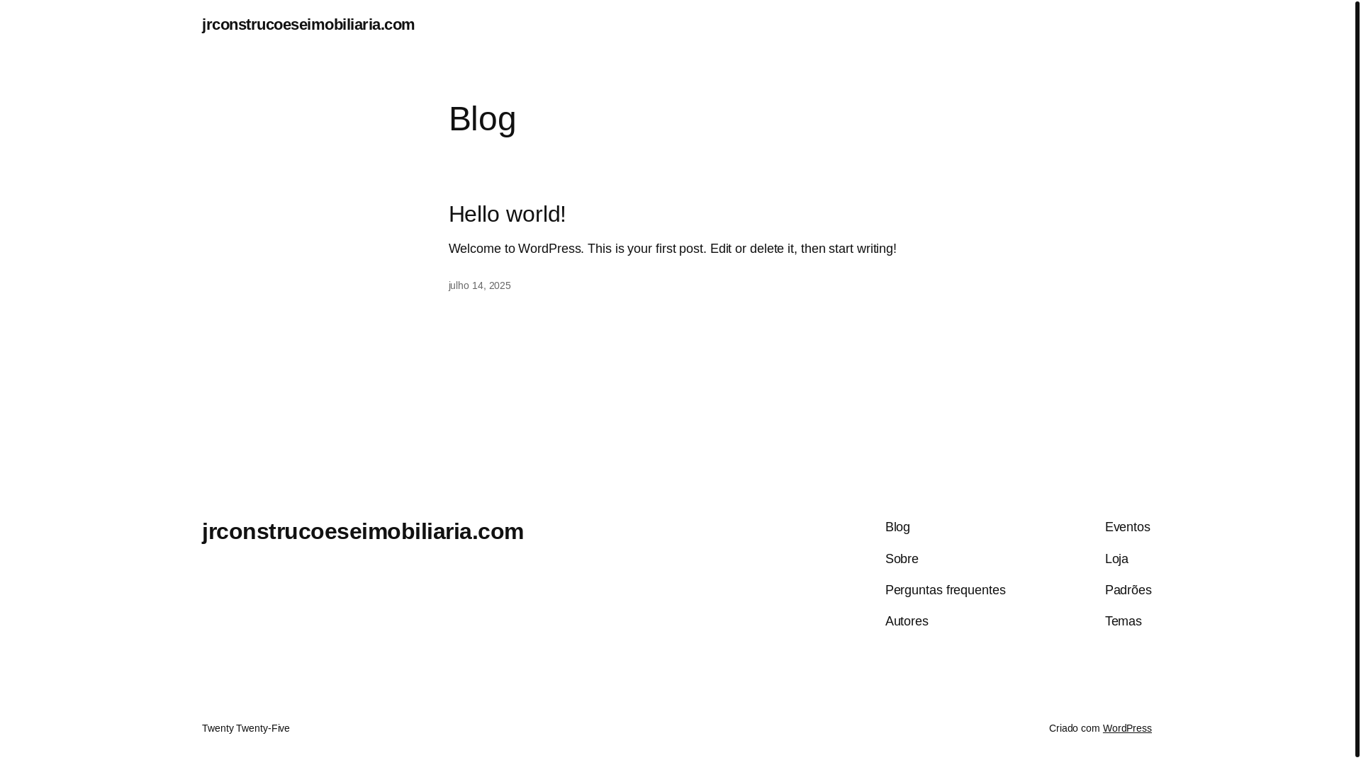 website screenshot of https://jrconstrucoeseimobiliaria.com/