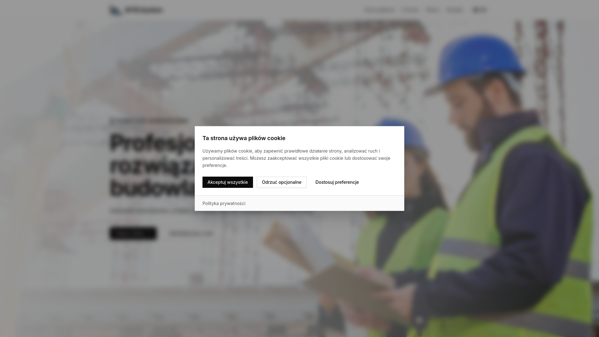 website screenshot of https://wtb-strona-dev.pages.dev/