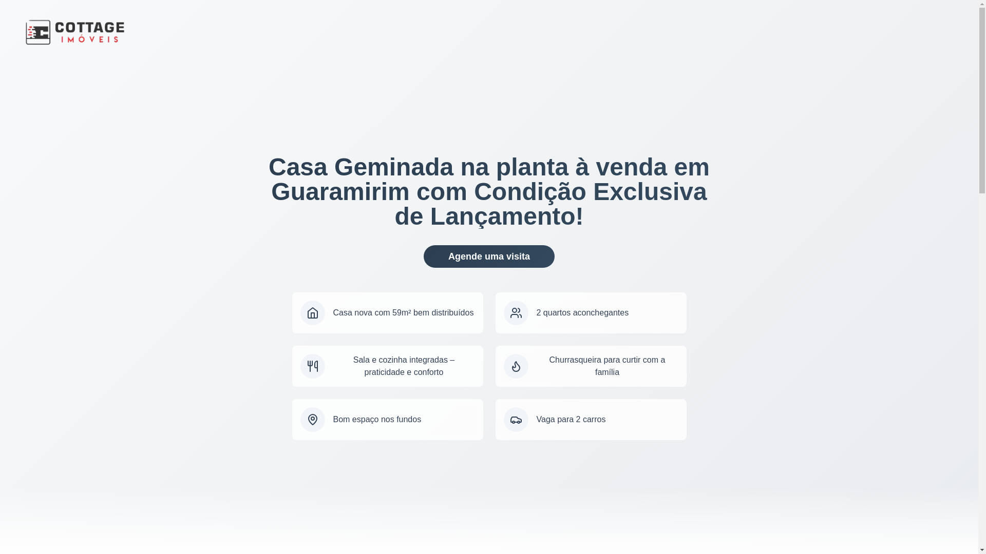 website screenshot of https://geminadoemguaramirim.site/