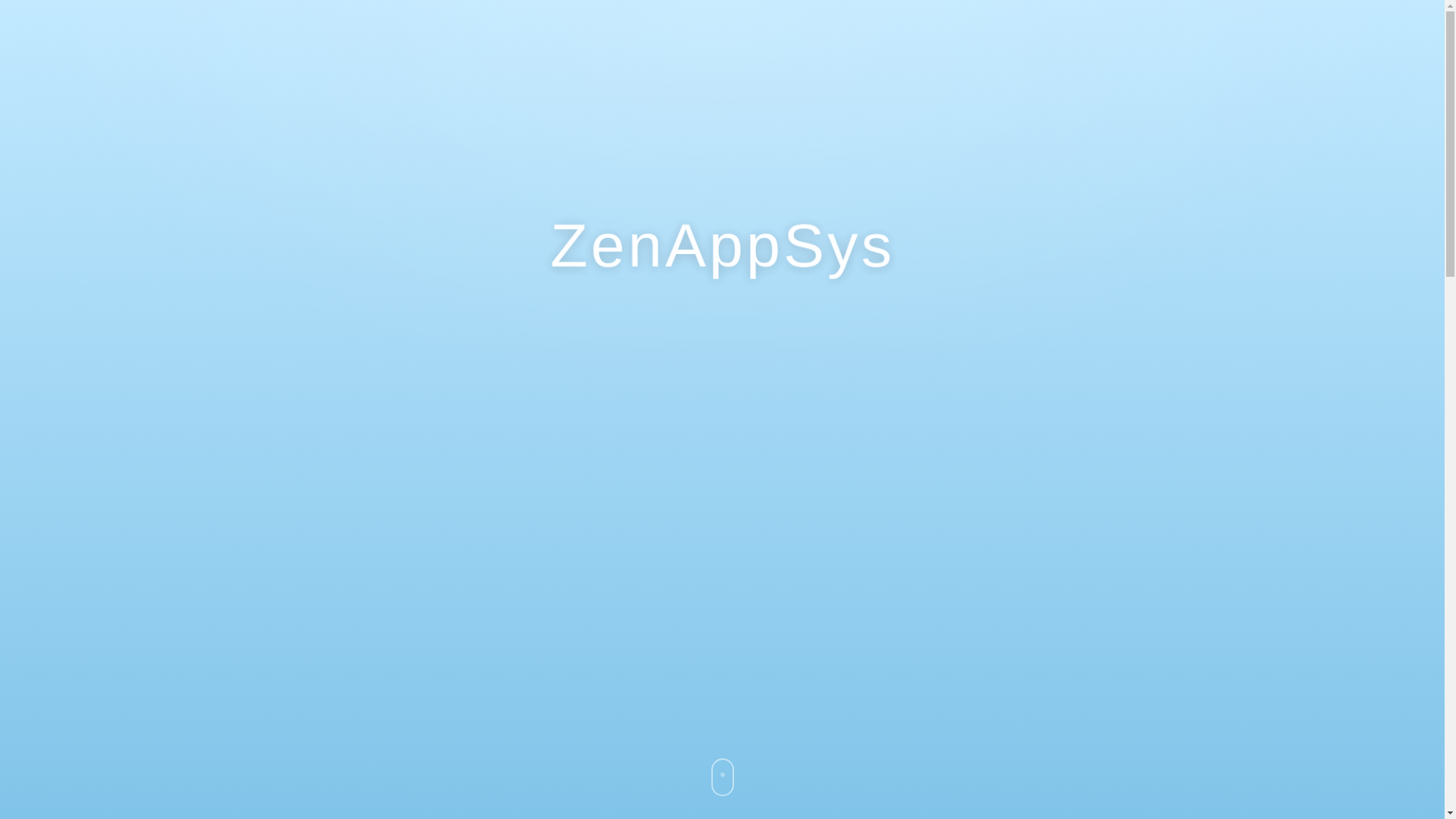 website screenshot of https://zenappsys.pages.dev/