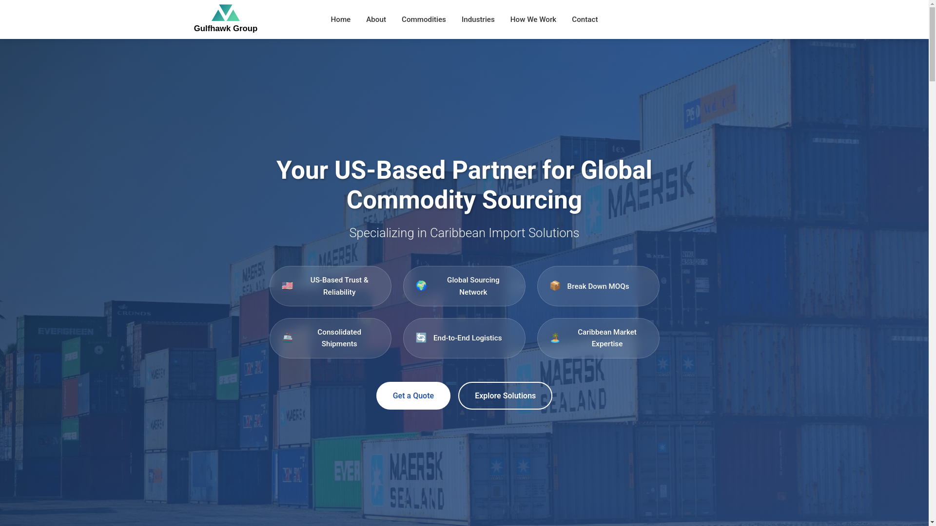 website screenshot of https://gulfhawkgroup.pages.dev/