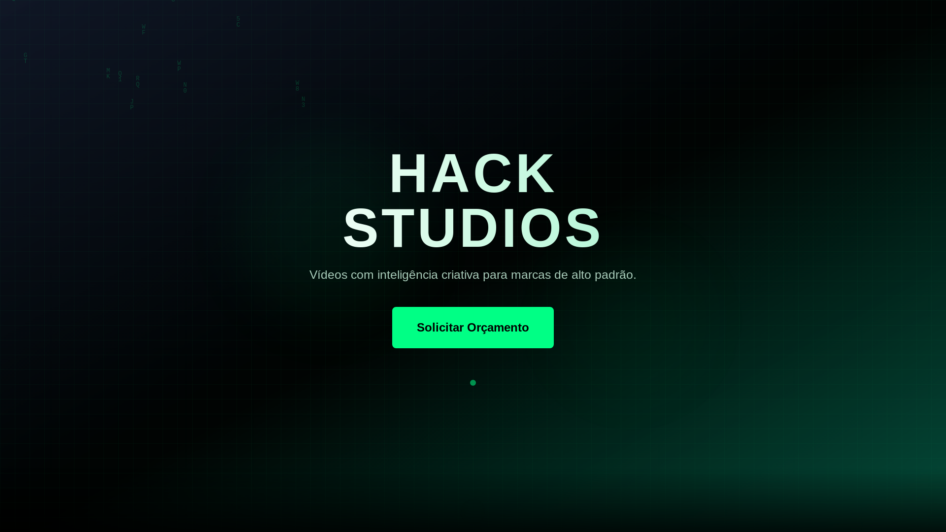 website screenshot of https://hackstudios.online/