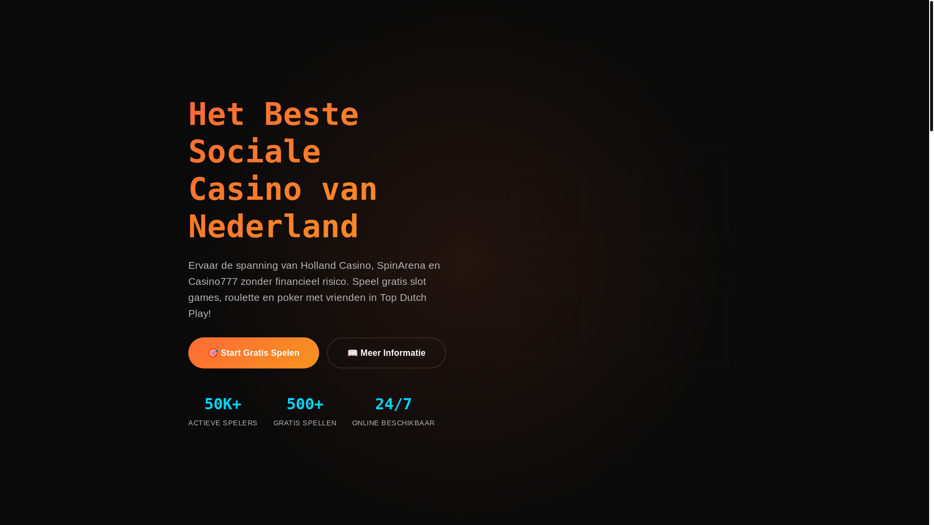 website screenshot of https://topdutchplay.com/