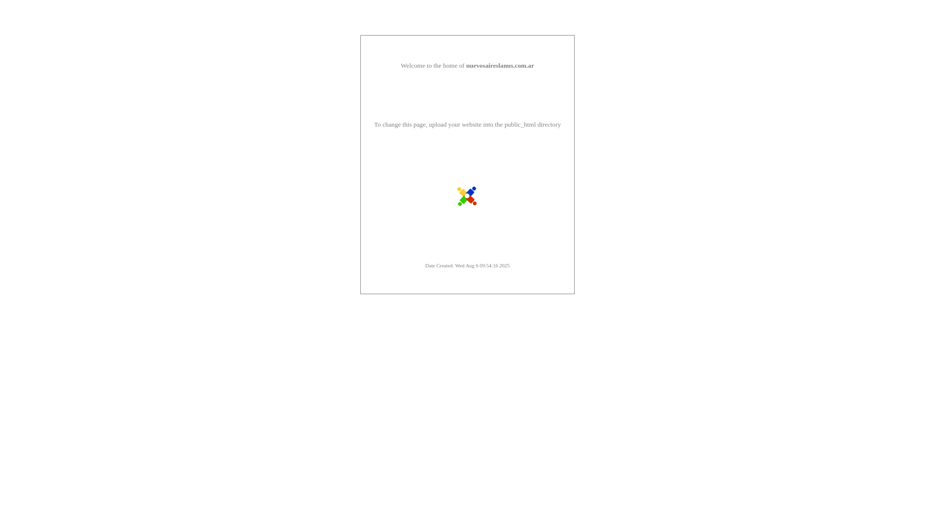 website screenshot of https://nuevosaireslanus.com.ar/