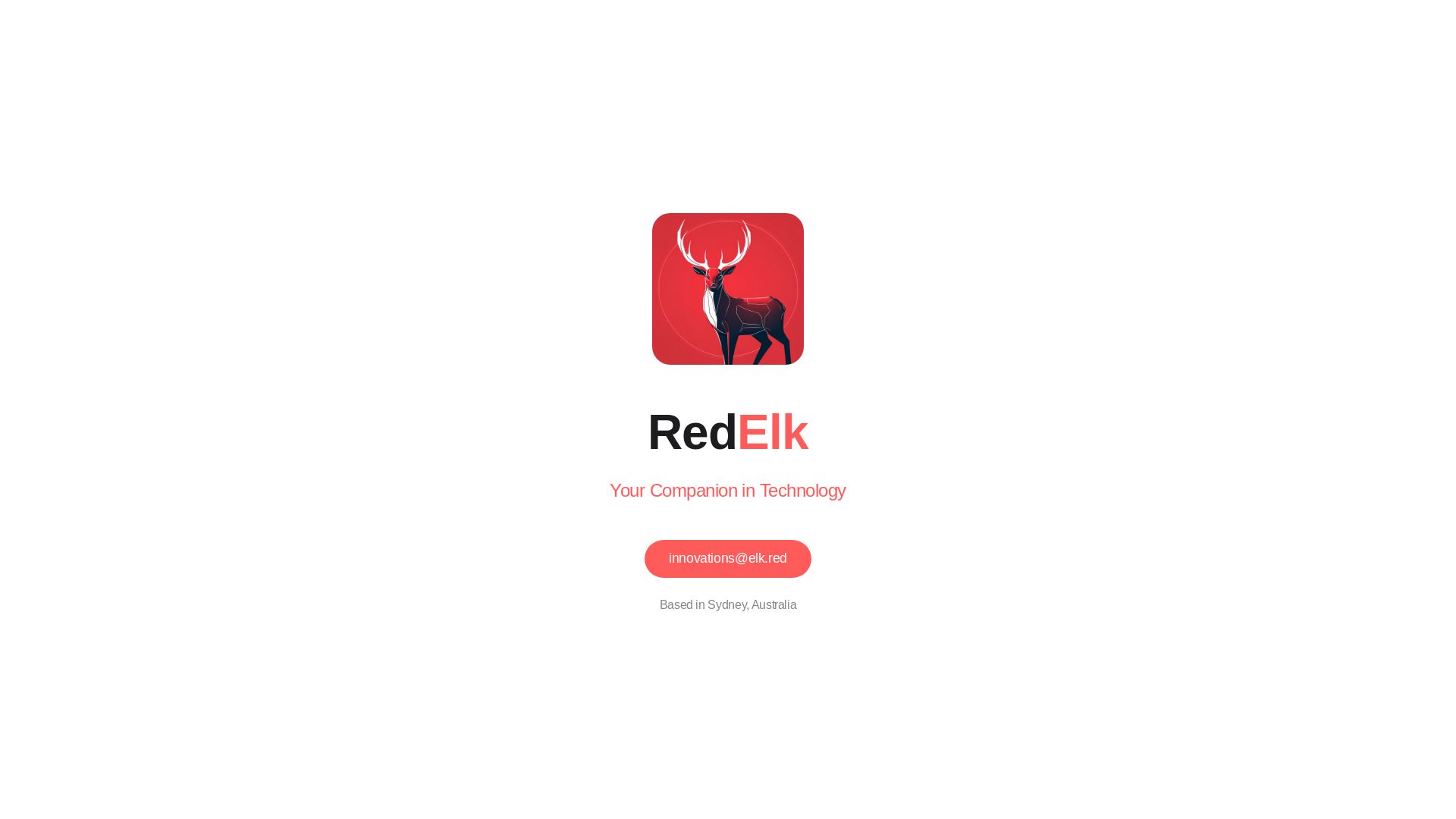 website screenshot of https://red-elk-website.pages.dev/