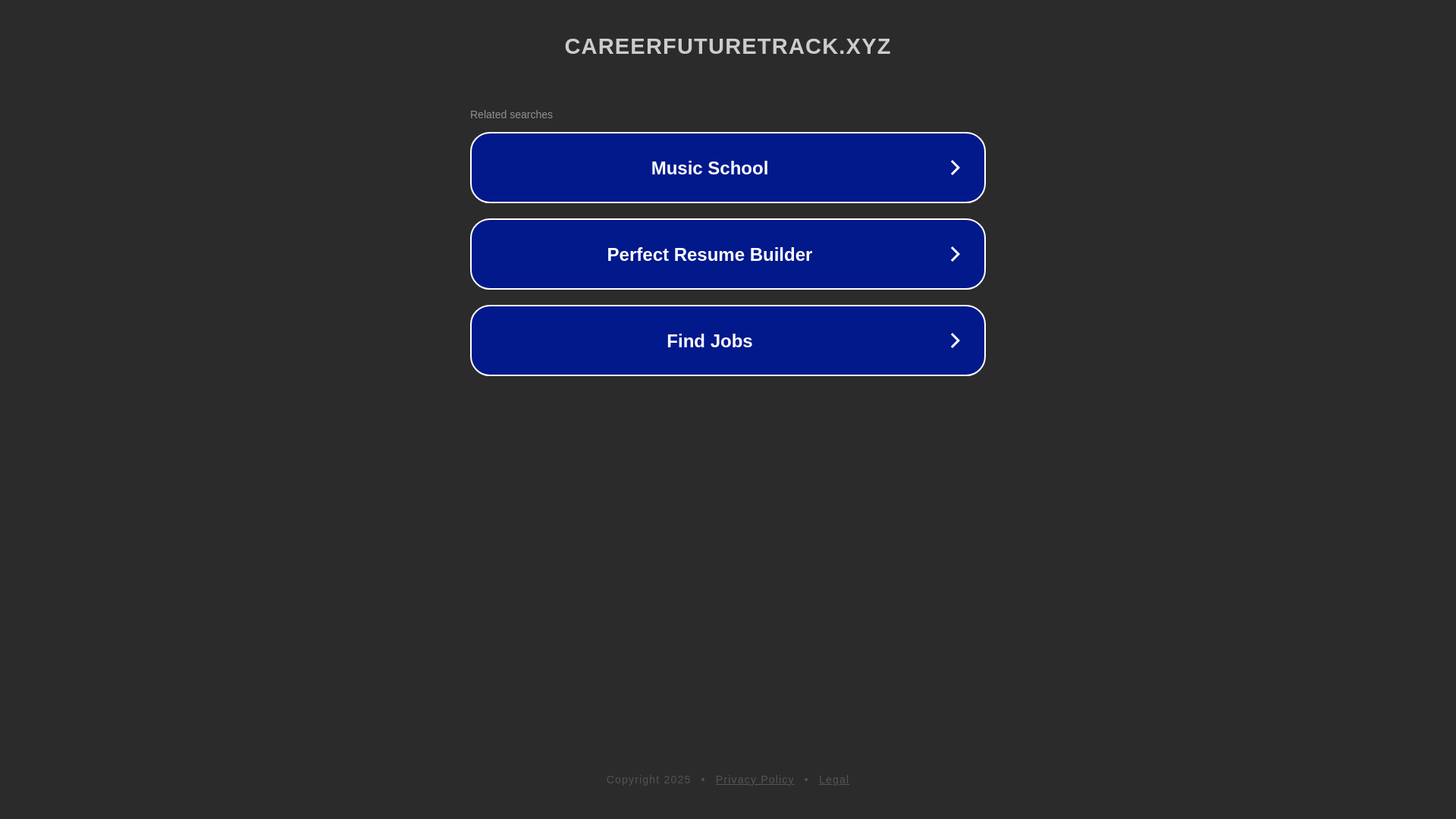 website screenshot of https://careerfuturetrack.xyz/