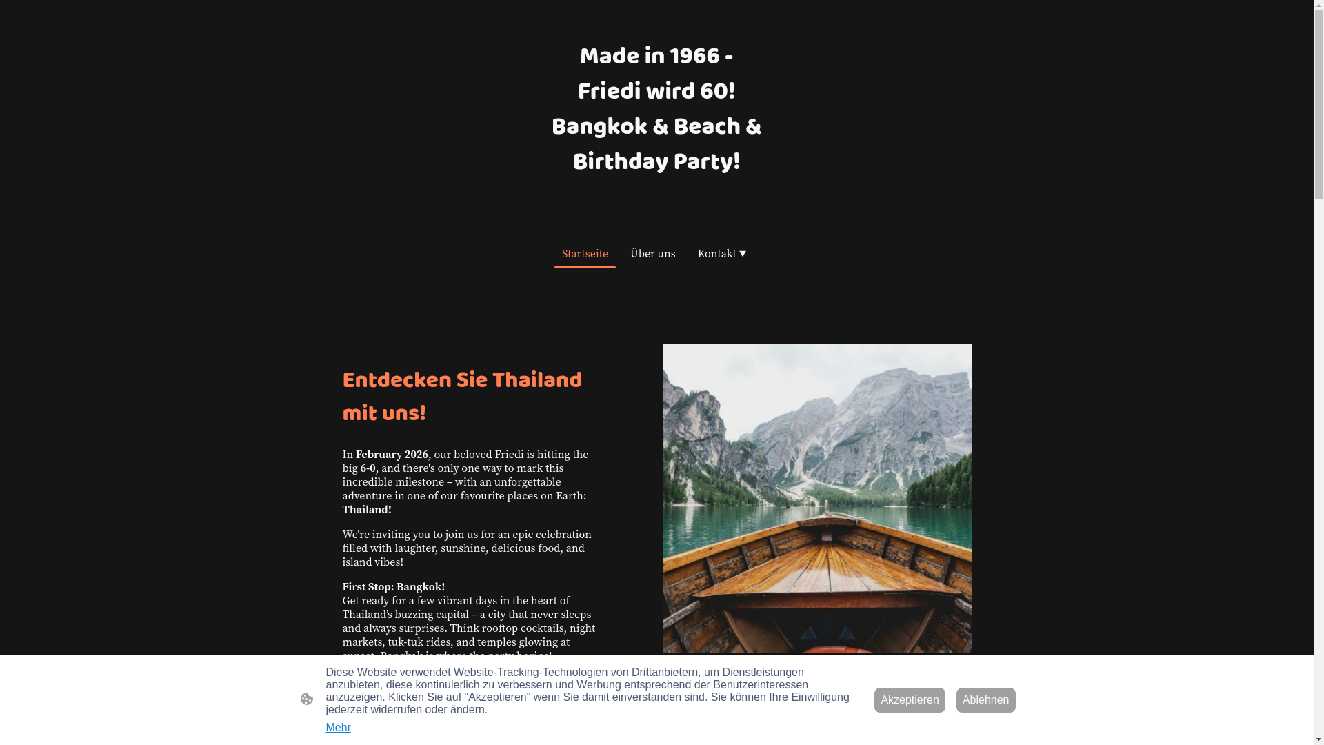 website screenshot of https://friedi-60-thailand-party.de/