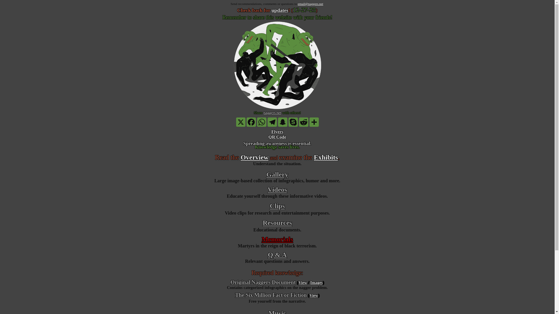 website screenshot of https://naggers.net/