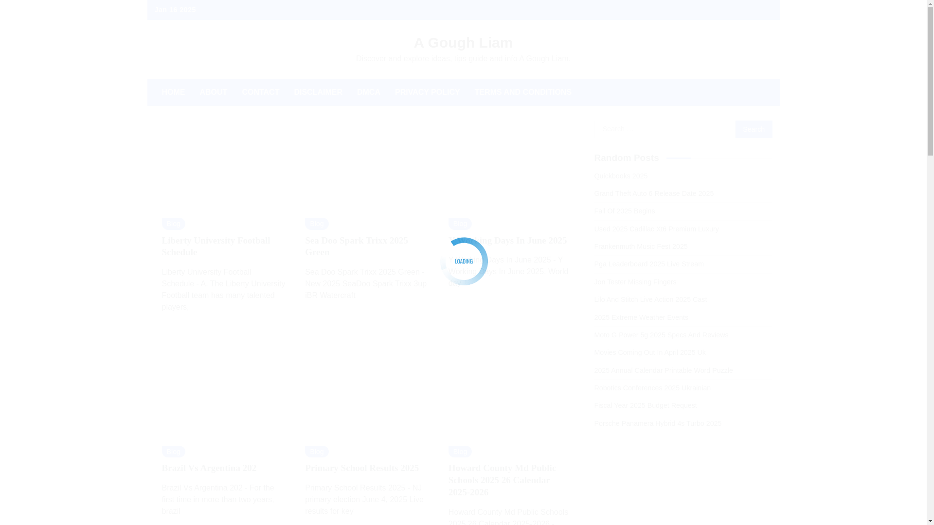 website screenshot of https://agoughliam.pages.dev/