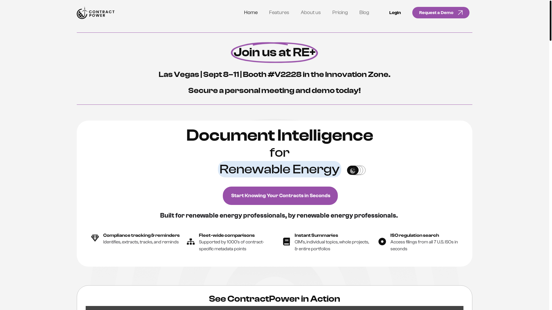 website screenshot of https://getcontractpower.com/
