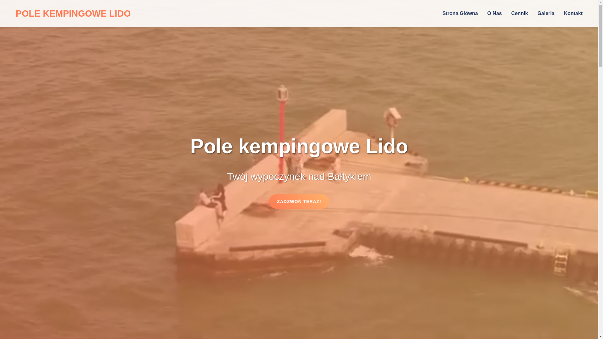 website screenshot of https://kempinglido.pl/