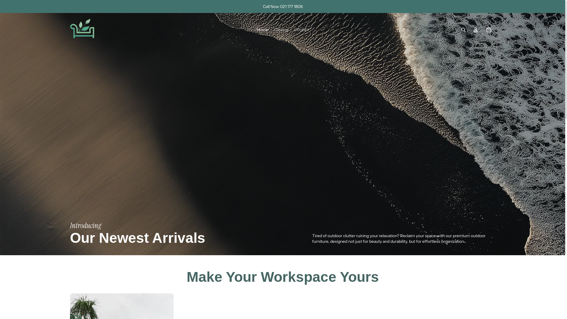 website screenshot of https://outdoorelegance.nz/
