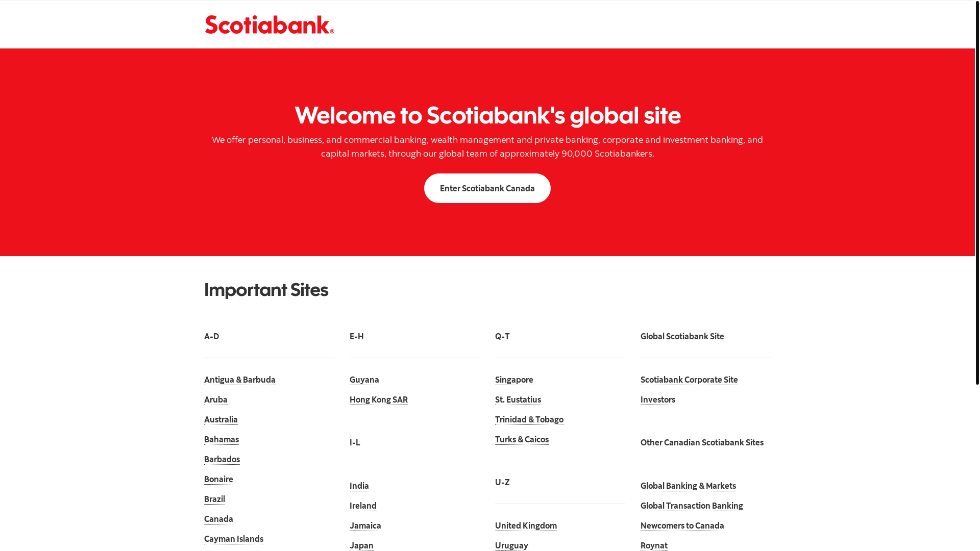 website screenshot of https://securedscotiasignup.com/
