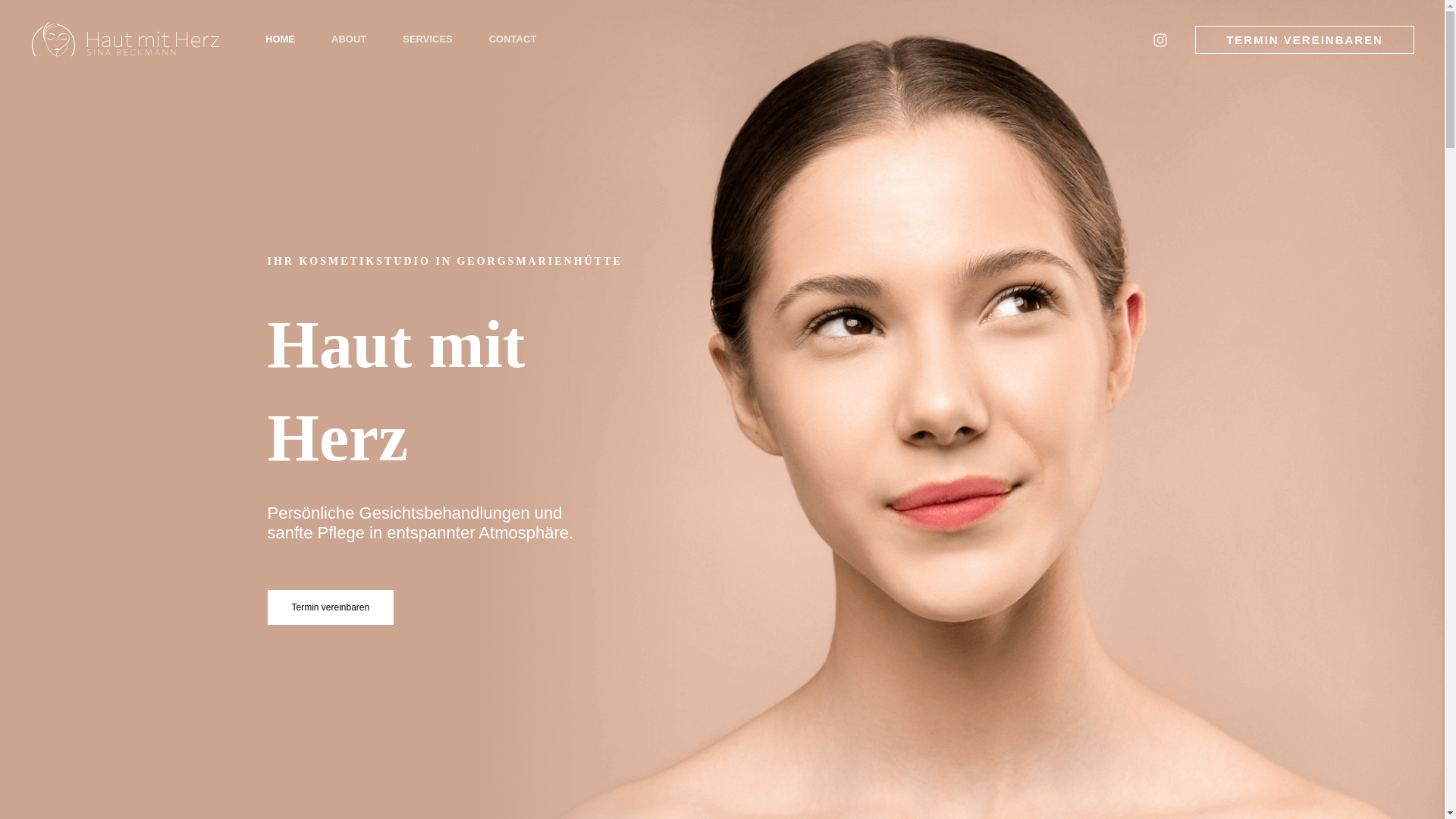 website screenshot of https://hautmitherz.de/