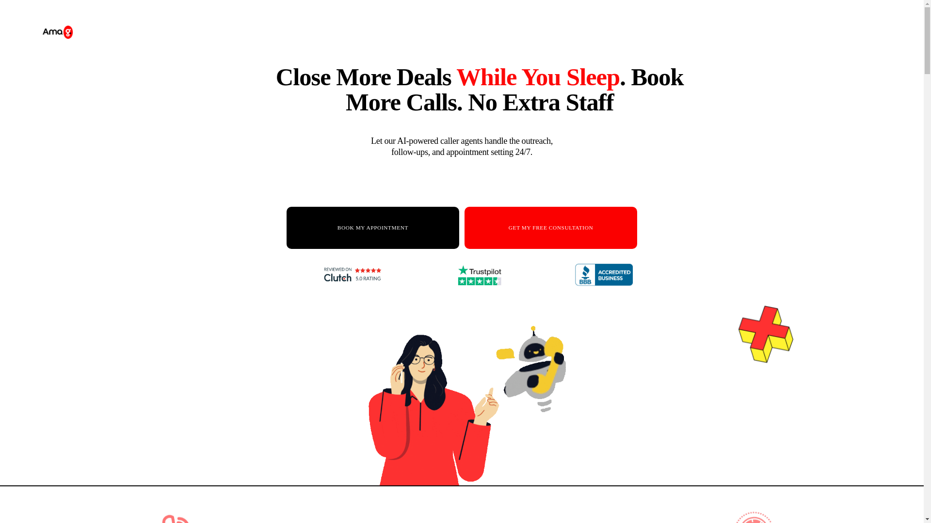 website screenshot of https://theamag.co/