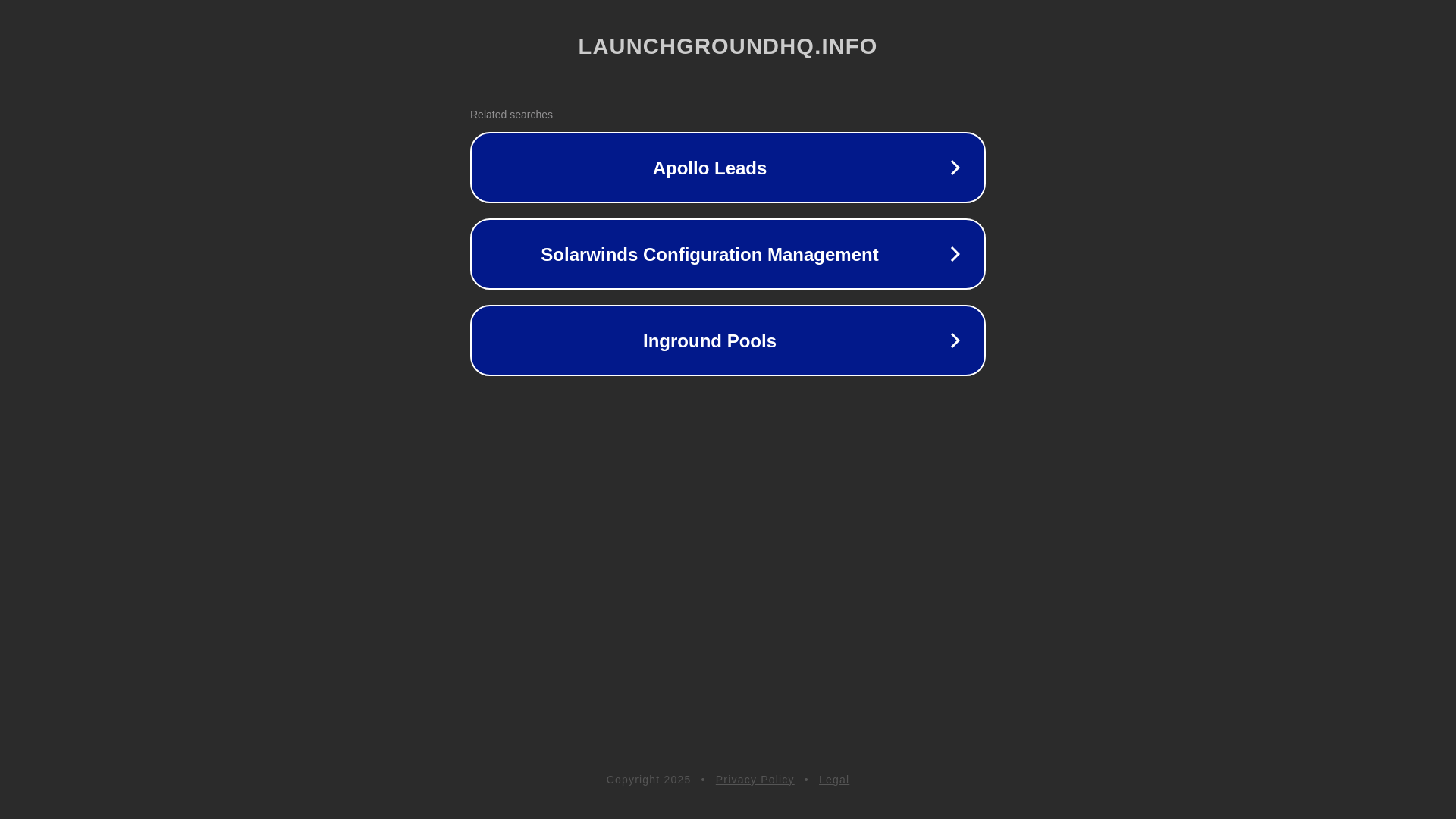 website screenshot of https://launchgroundhq.info/