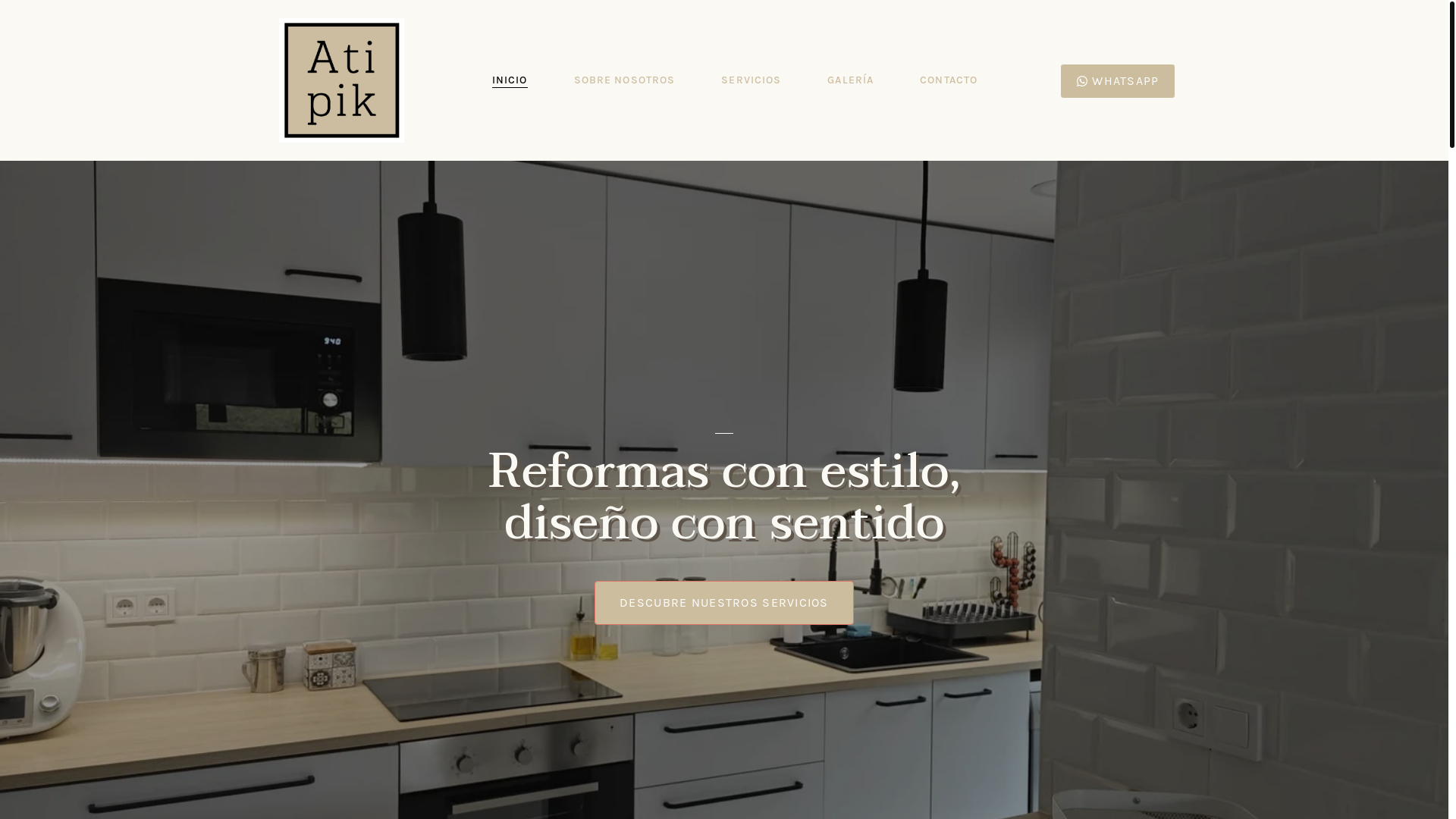 website screenshot of https://designatipik.es/