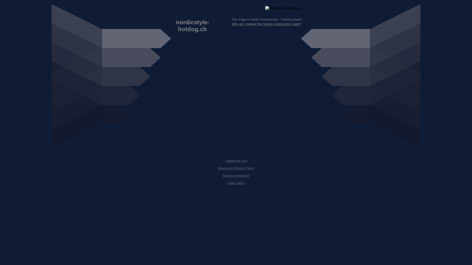 website screenshot of https://nordicstyle-hotdog.ch/
