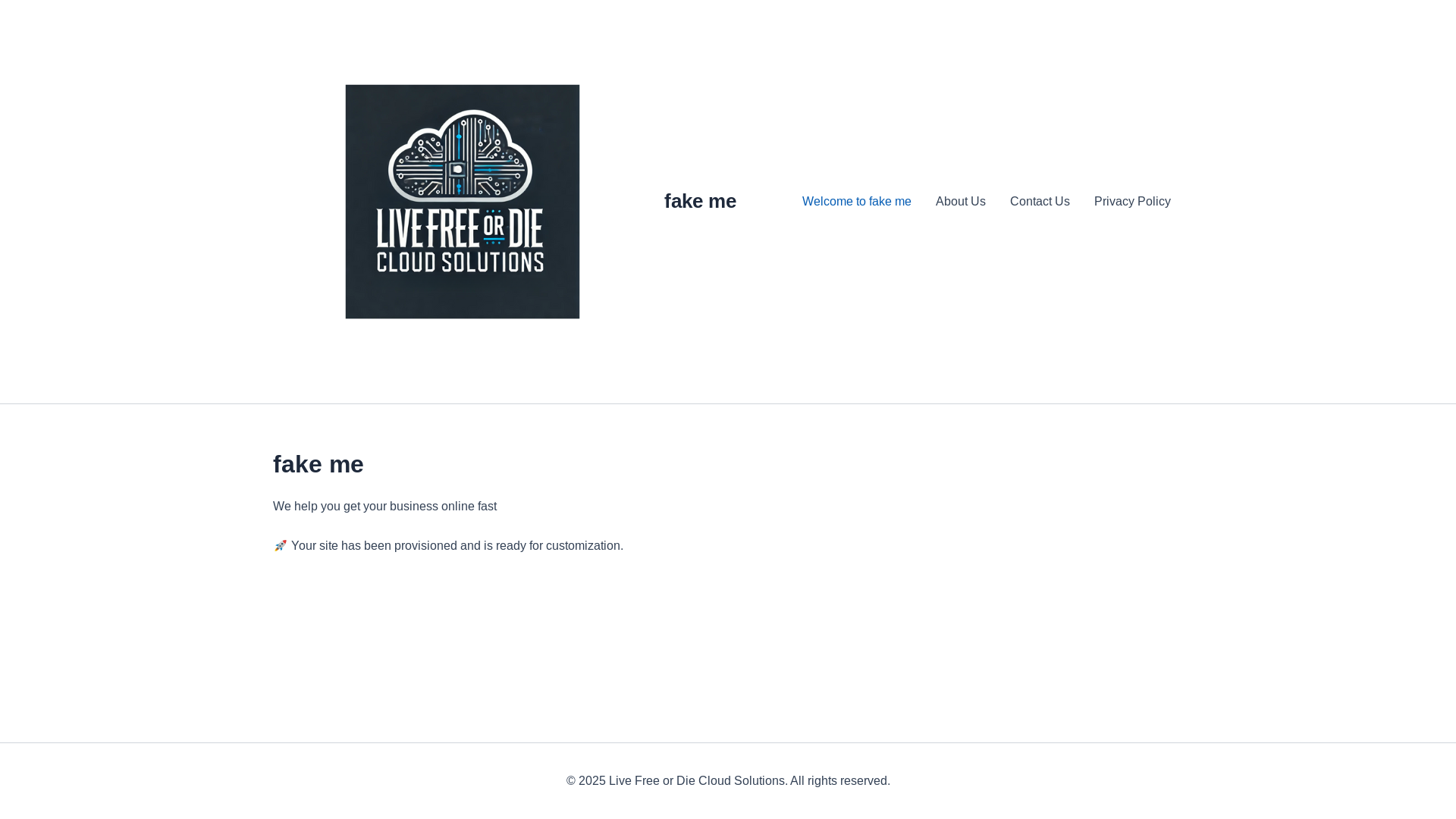 website screenshot of https://fakeme3434343434.xyz/