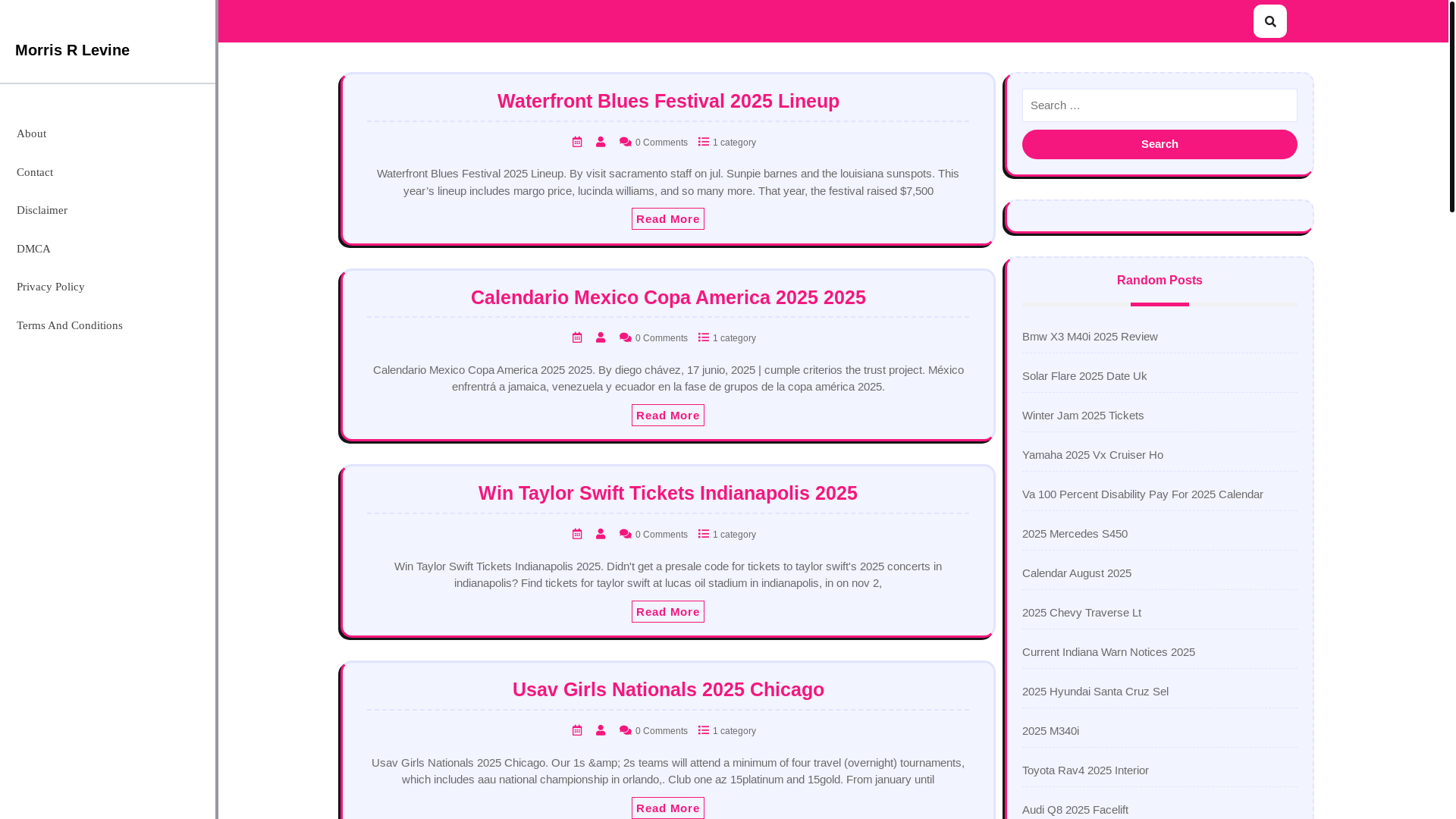 website screenshot of https://morrisrlevines.pages.dev/