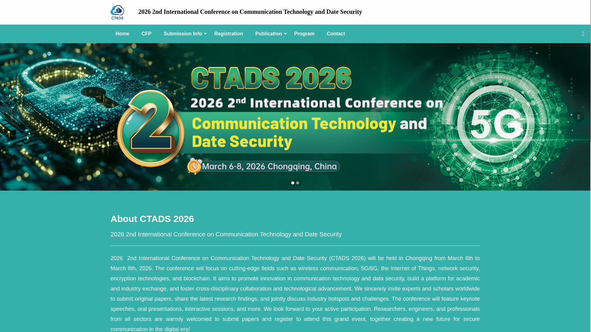 website screenshot of https://ctads.net/