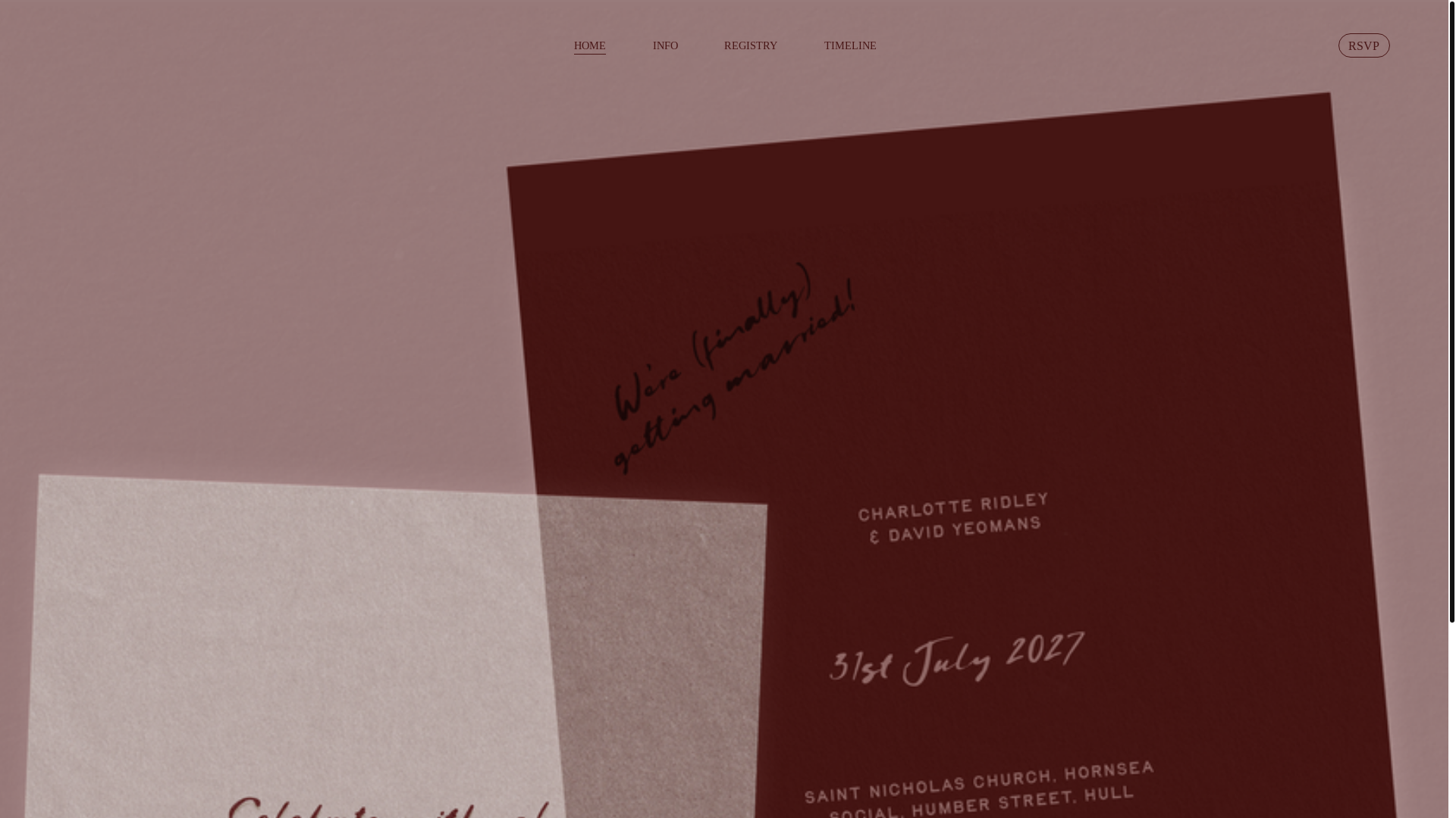 website screenshot of https://yeomanswedding.co.uk/