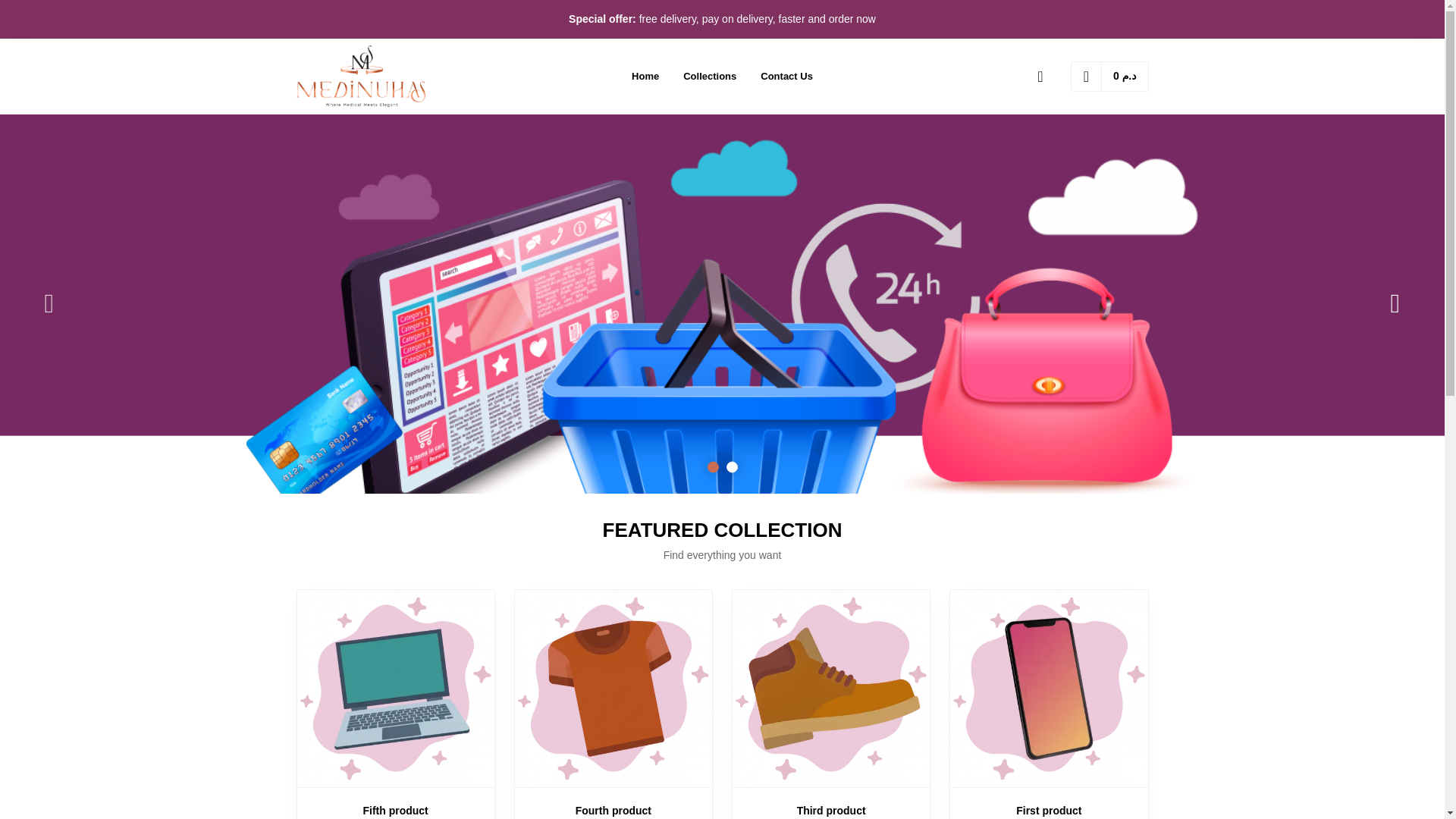 website screenshot of https://medinuhas.ma/