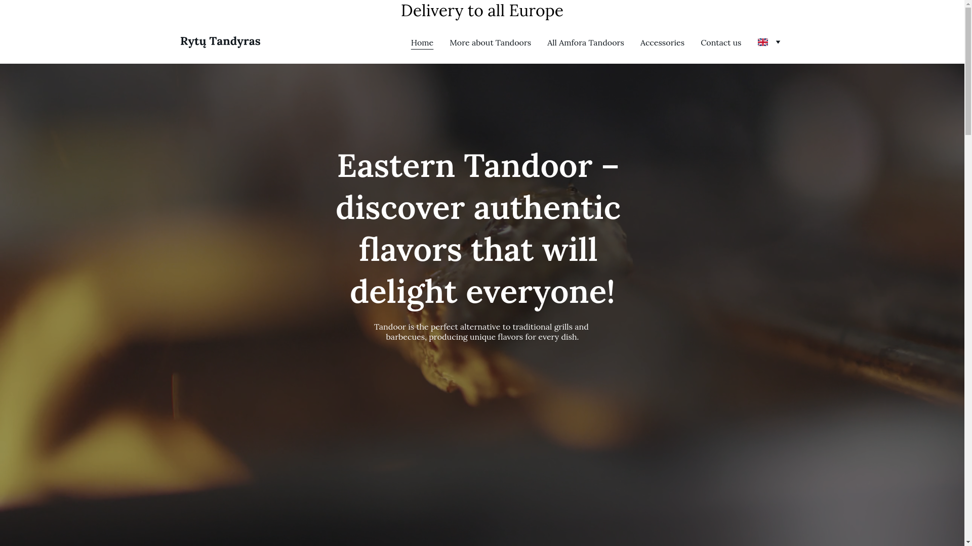 website screenshot of https://amforatandoor.com/