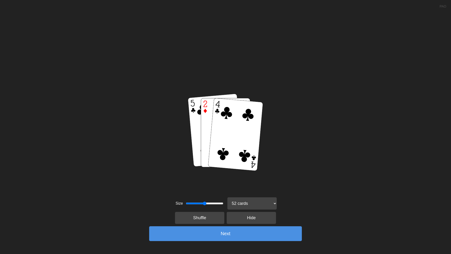 website screenshot of https://cardpalace.pages.dev/