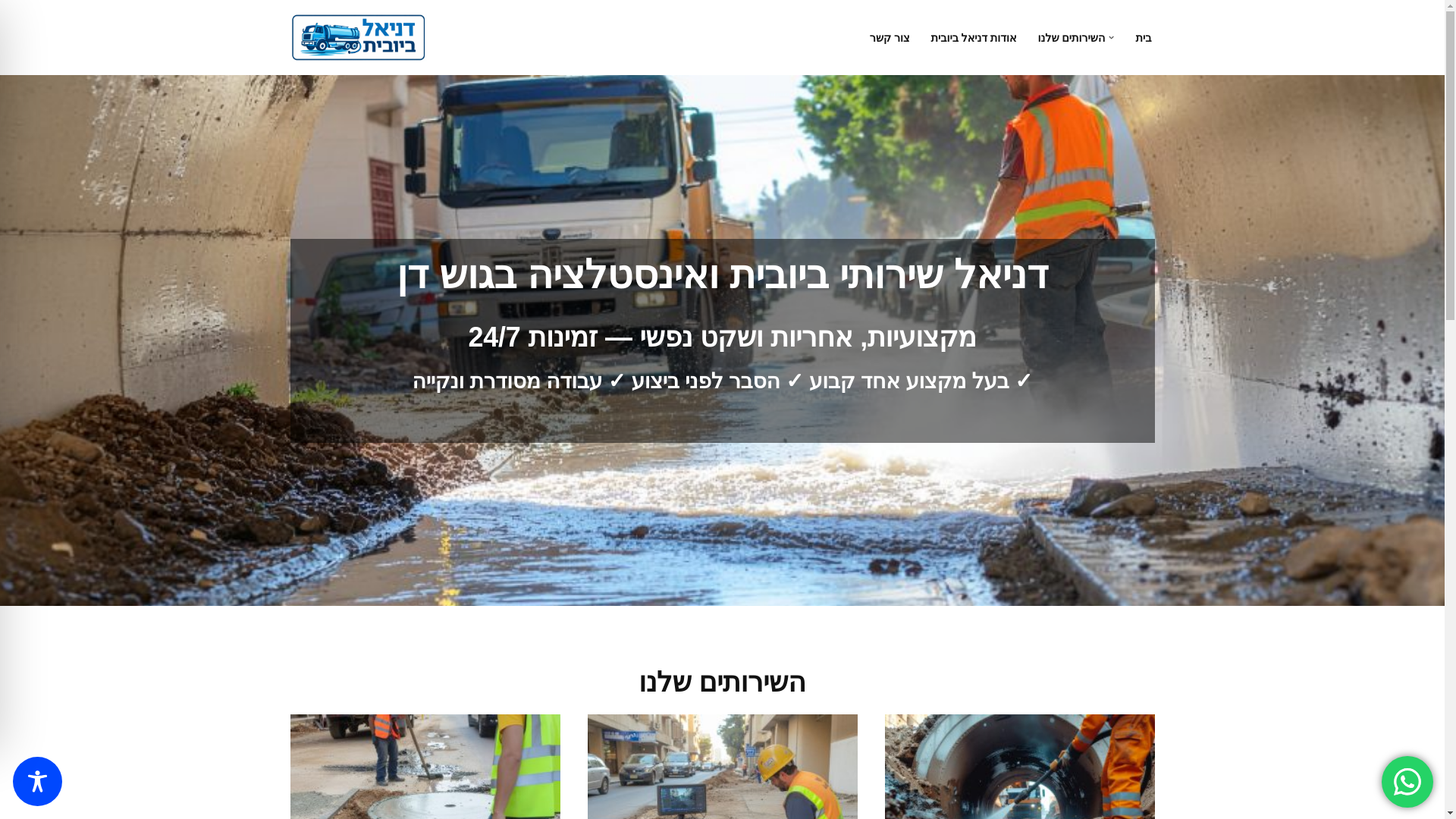 website screenshot of https://daniel-biuvit.co.il/